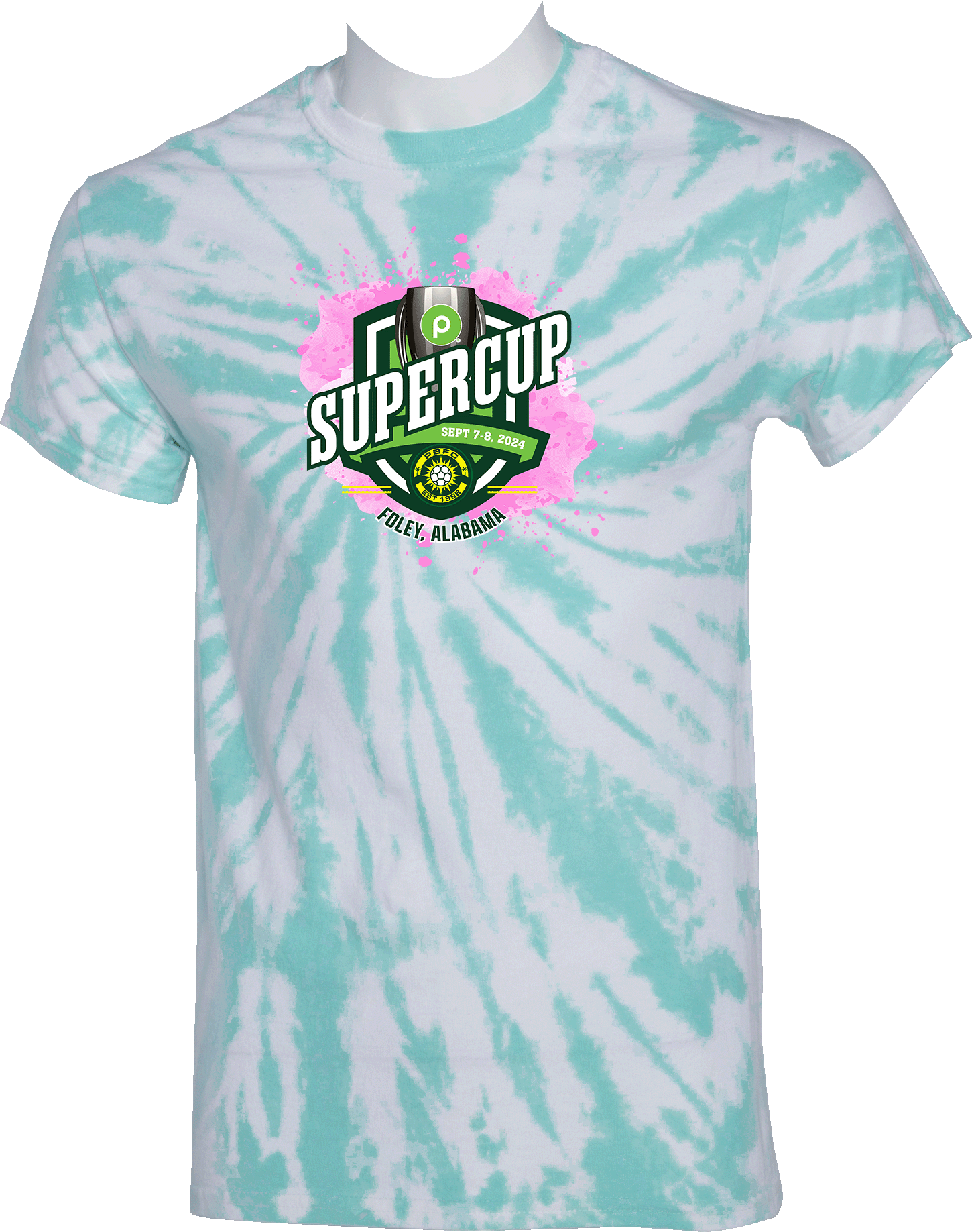 Tie-Dye Short Sleeves - 2024 Publix SuperCup (Girls)