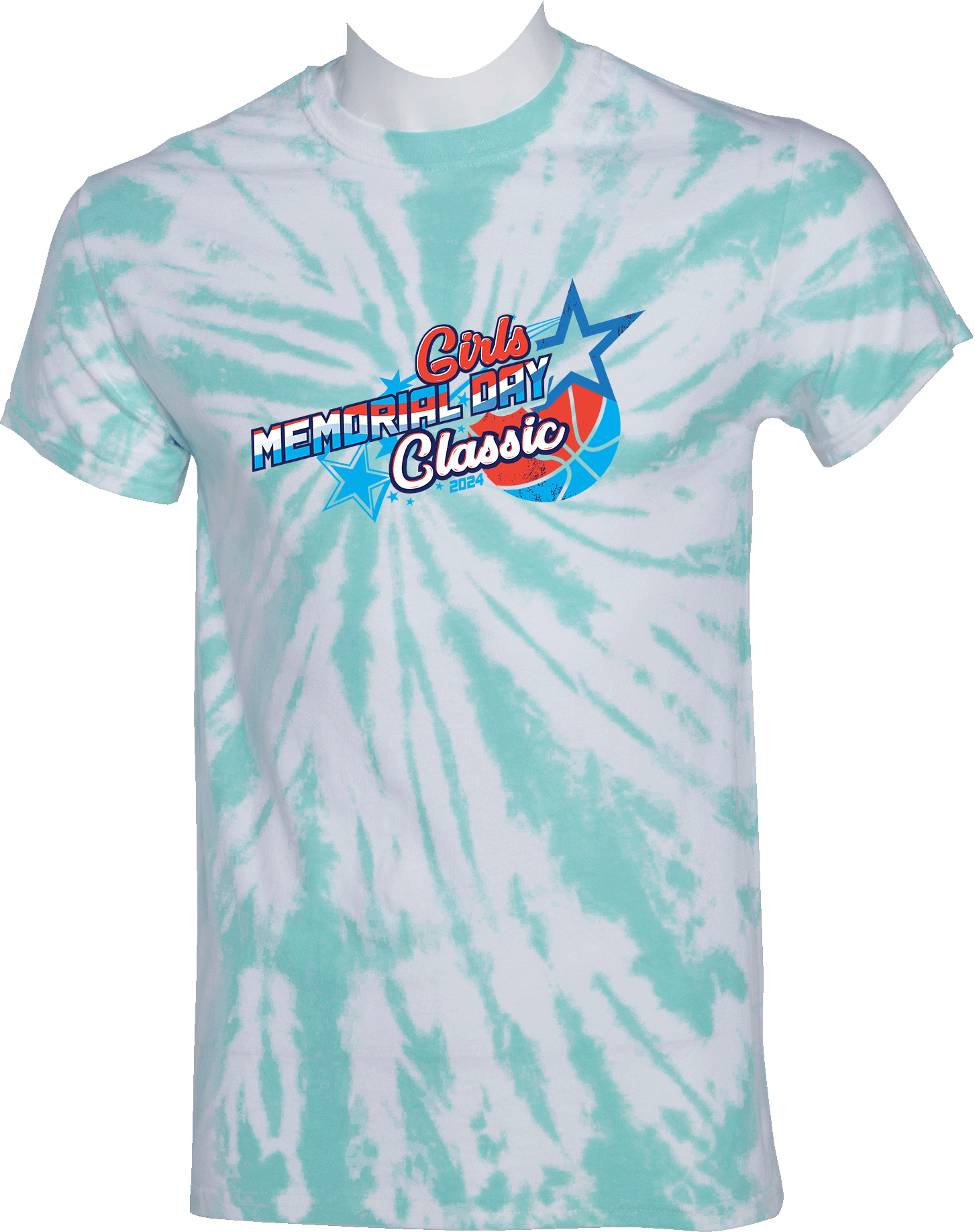 Tie-Dye Short Sleeves - 2024 Girls Memorial Day Classic