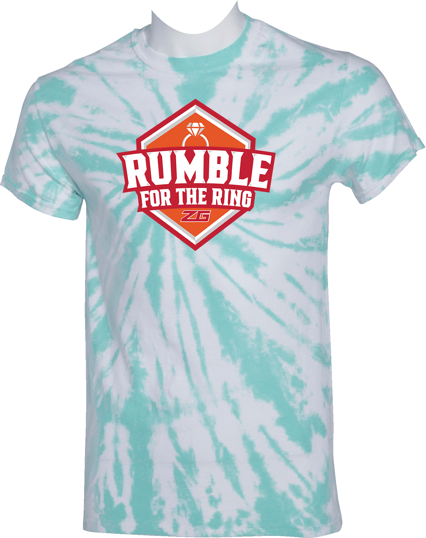 Tie-Dye Short Sleeves - 2024 Zero Gravity Rumble for the Ring (NY)