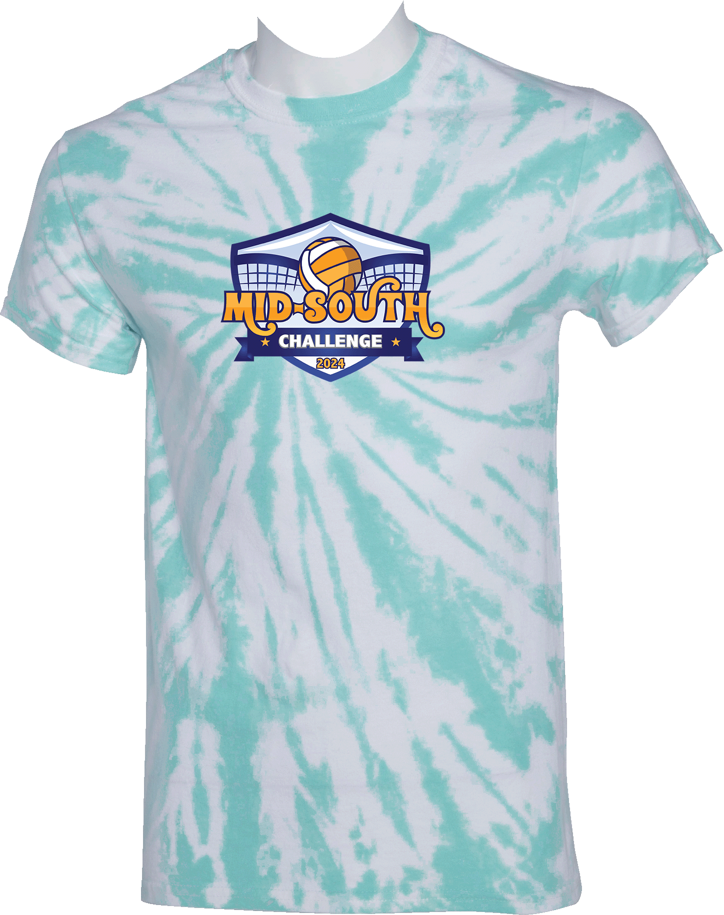 Tie-Dye Short Sleeves - 2024 Mid-South Challenge