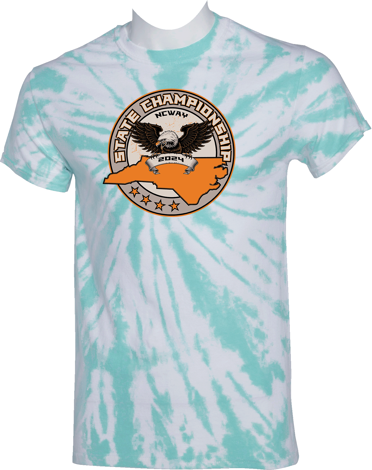 Tie-Dye Short Sleeves - 2024 NCWAY State Championship