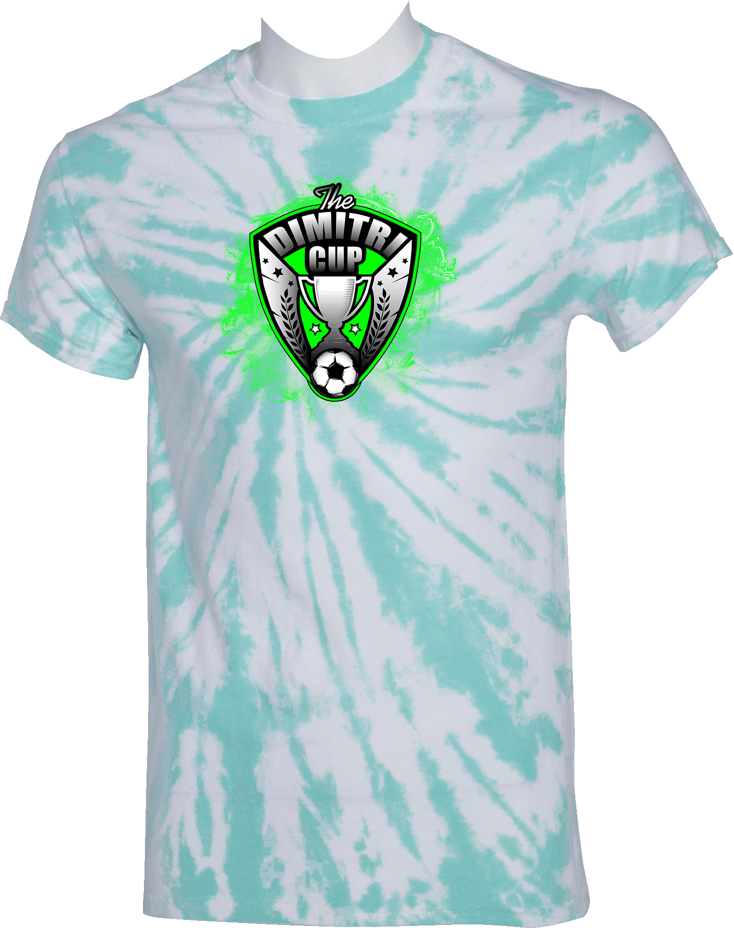 Tie-Dye Short Sleeves - 2025 The Dimitri Cup - Smoke