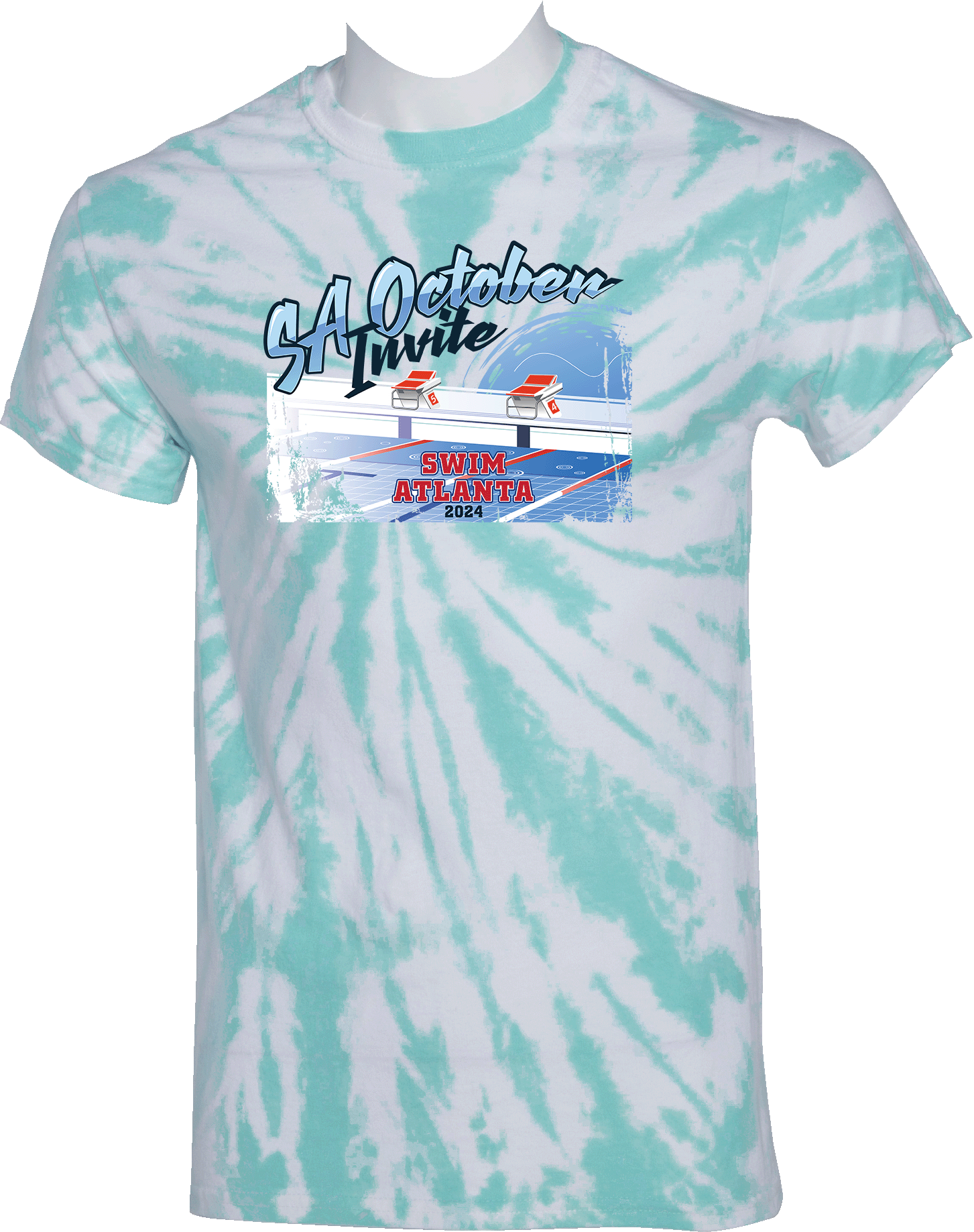 Tie-Dye Short Sleeves - 2024 Swim Atlanta October Invite