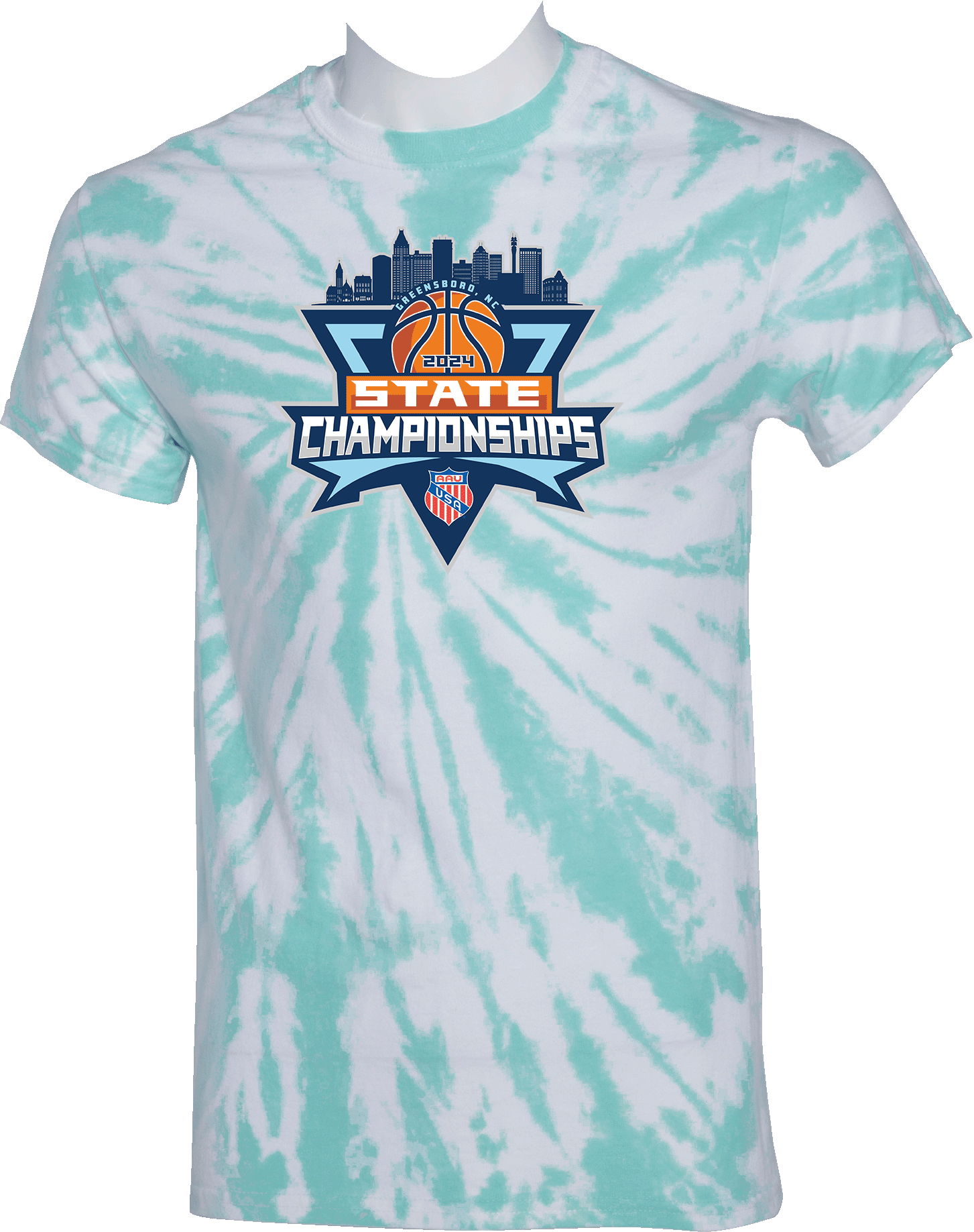 Tie-Dye Short Sleeves - 2024 AAU State Championships