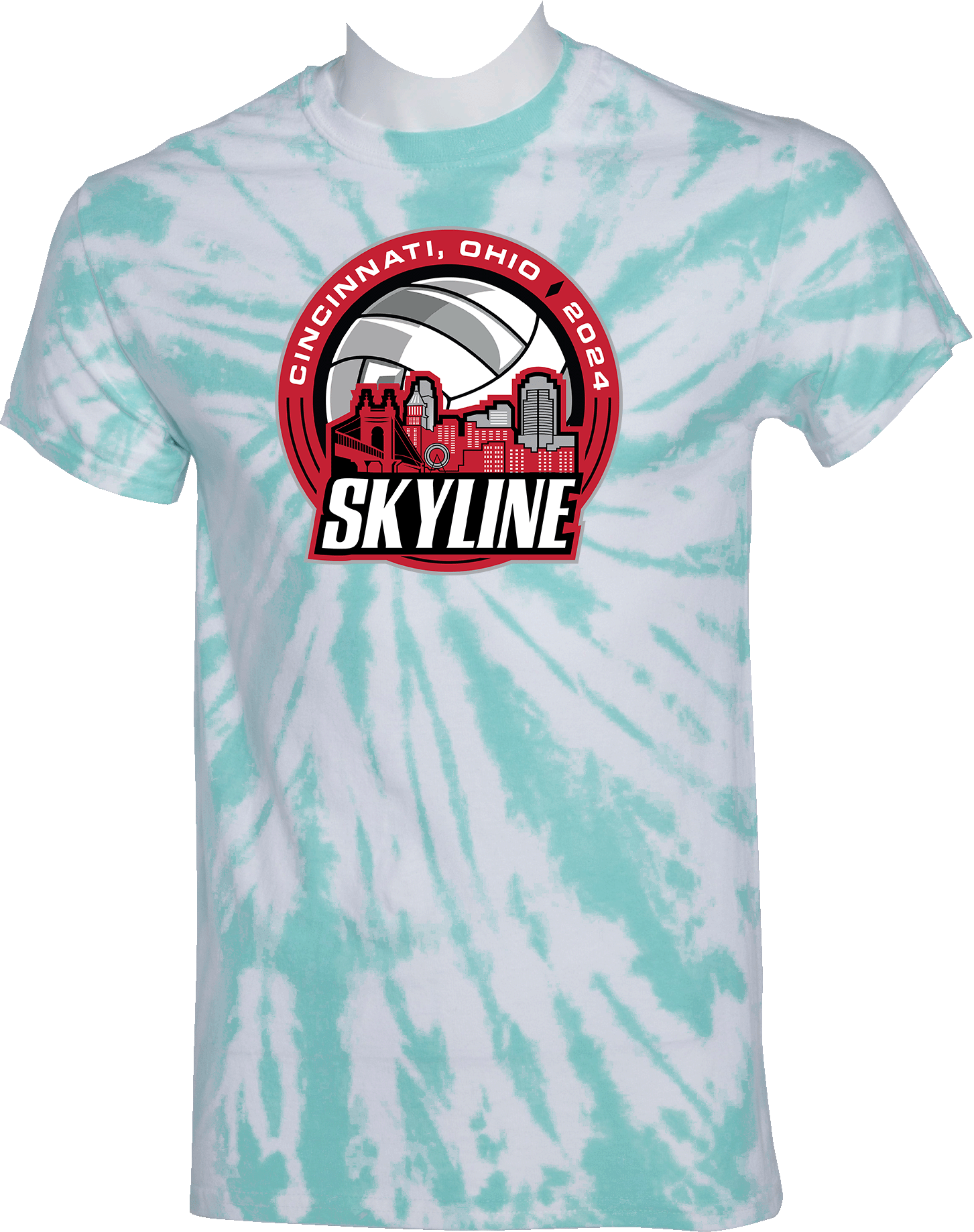 Tie-Dye Short Sleeves - 2024 Skyline