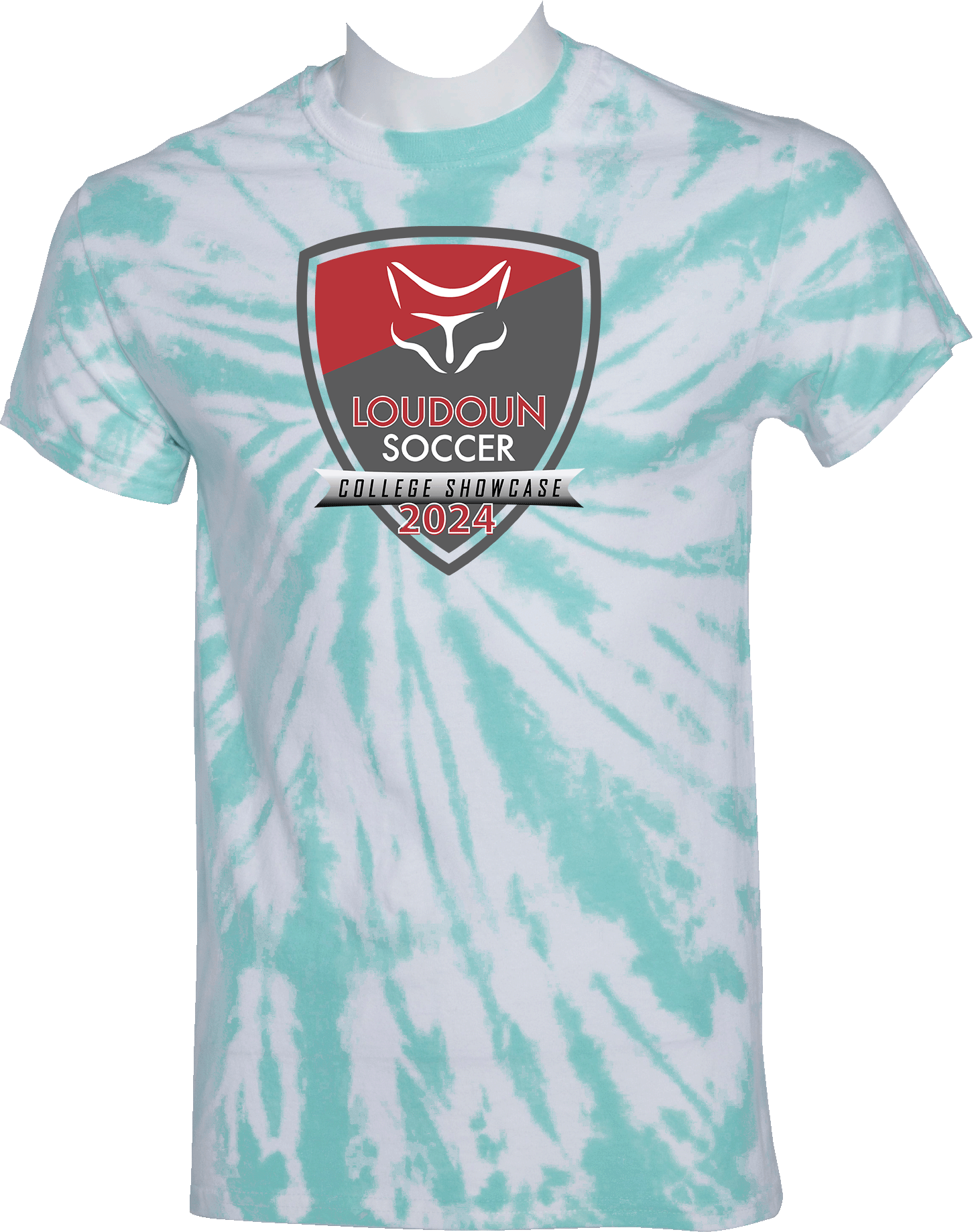 Tie-Dye Short Sleeves - 2024 Loudoun Soccer College Showcase