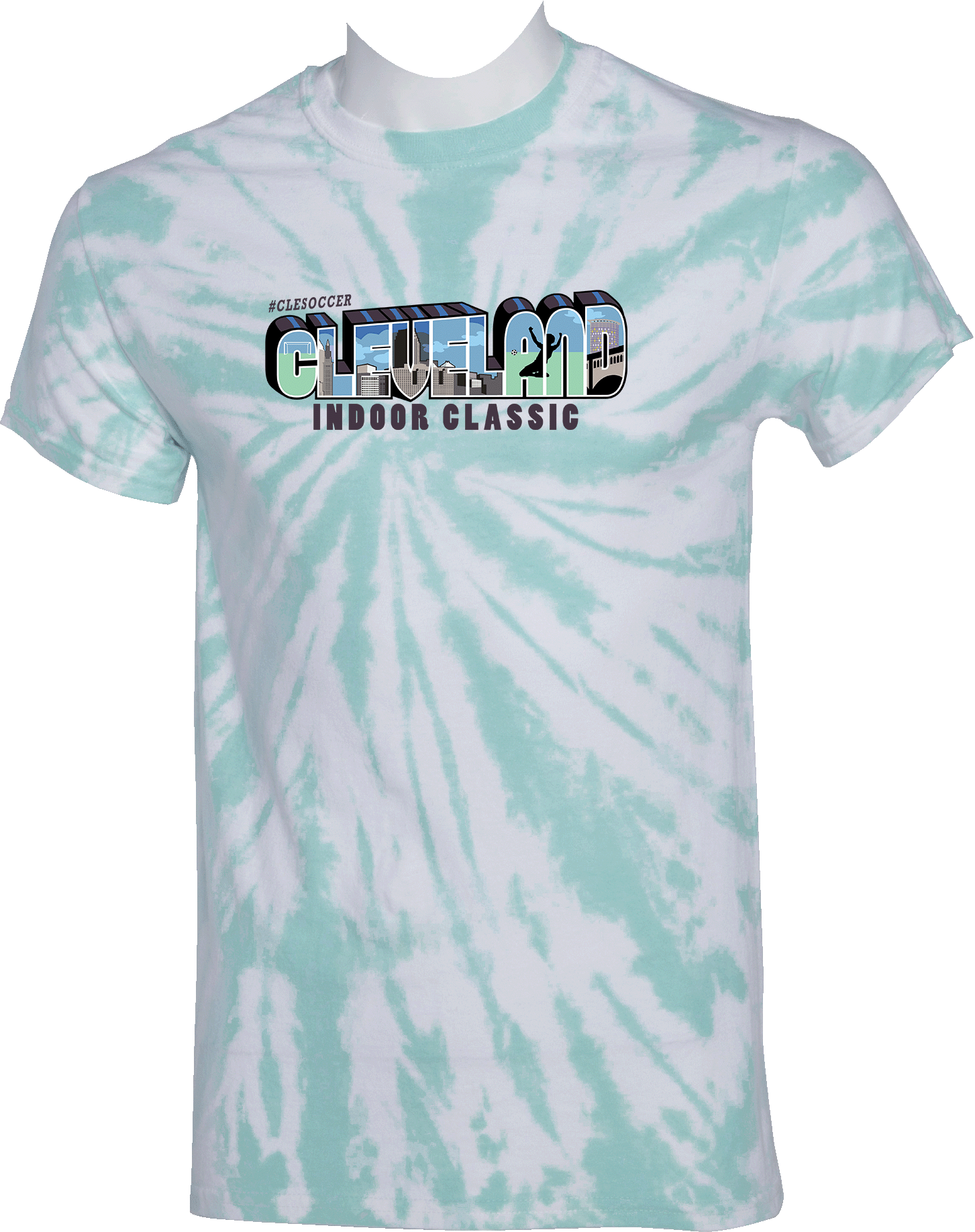 Tie-Dye Short Sleeves - 2024 Cleveland Indoor Classic