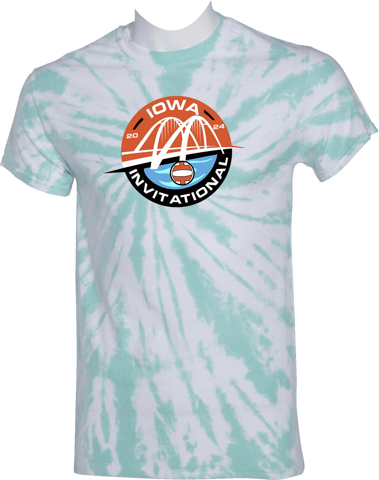 Tie-Dye Short Sleeves - 2024 Iowa Invitational