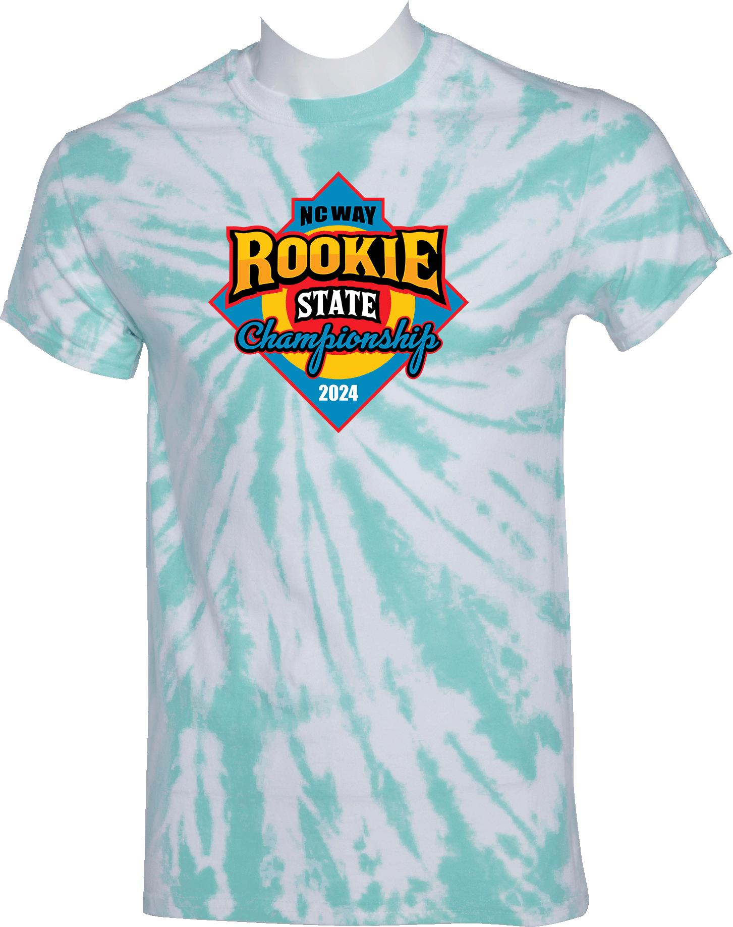 Tie-Dye Short Sleeves - 2024 NCWAY Rookie State Championship