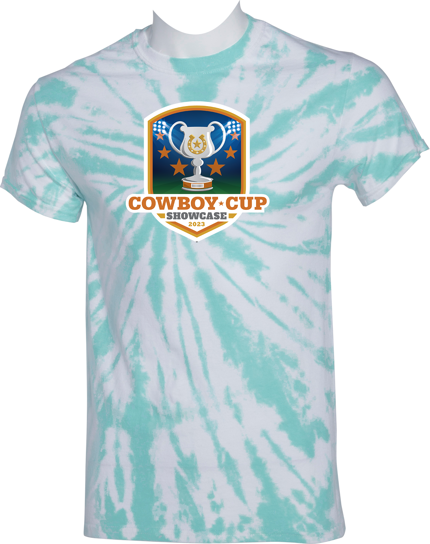 cowboys tie dye shirt