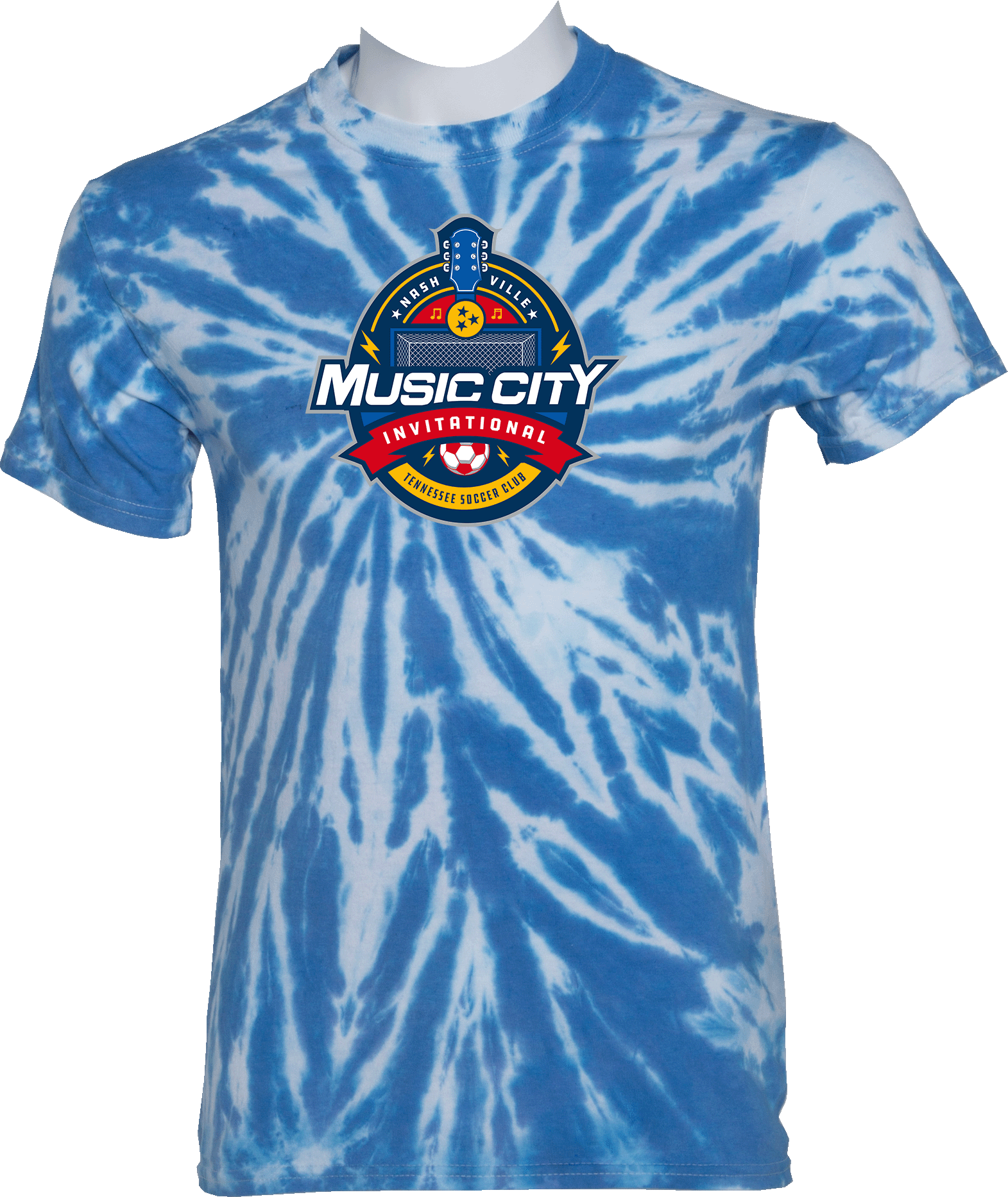 Tie-Dye Short Sleeves - 2024 Music City Invitational