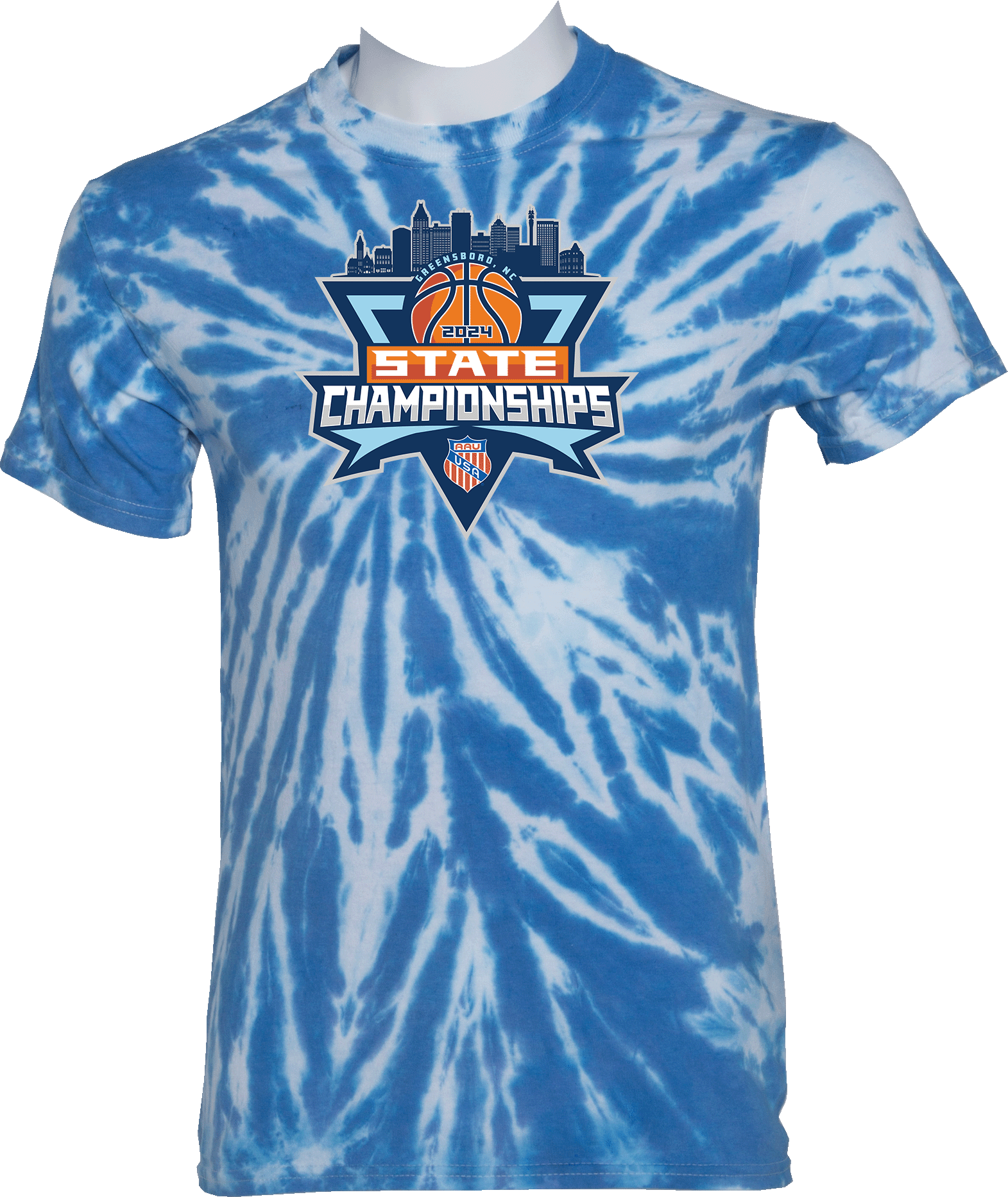 Tie-Dye Short Sleeves - 2024 AAU State Championships