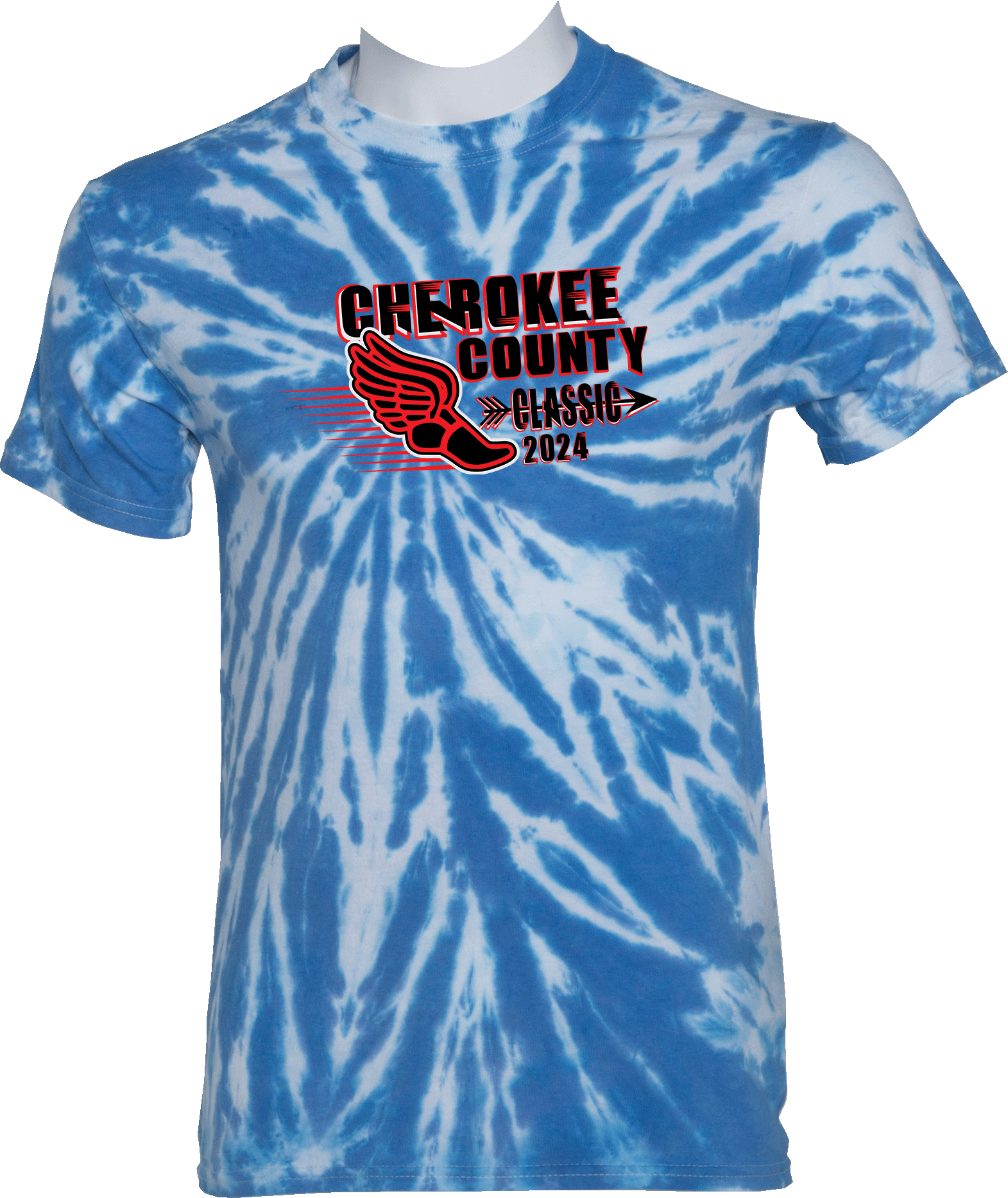 Tie-Dye Short Sleeves - 2024 Cherokee County Classic