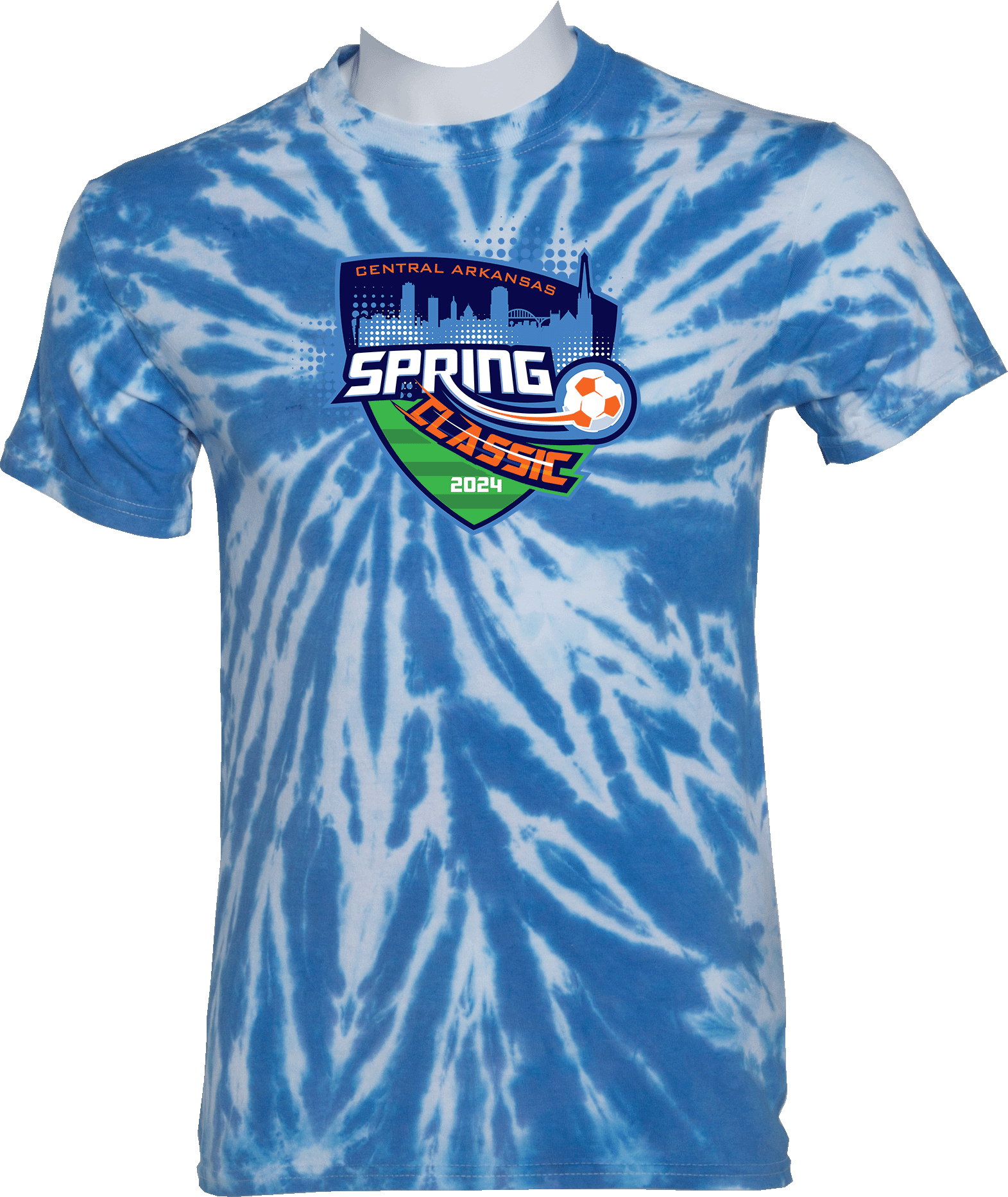 Tie-Dye Short Sleeves - 2024 Central Arkansas Spring Classic