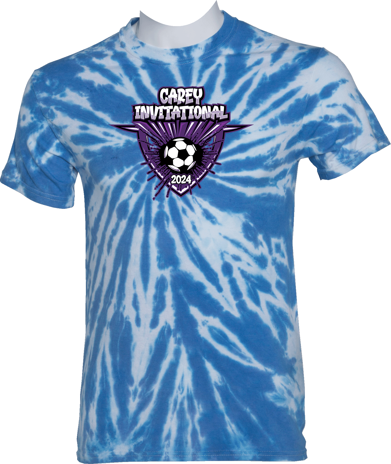 Tie-Dye Short Sleeves - 2024 Carey Invitational