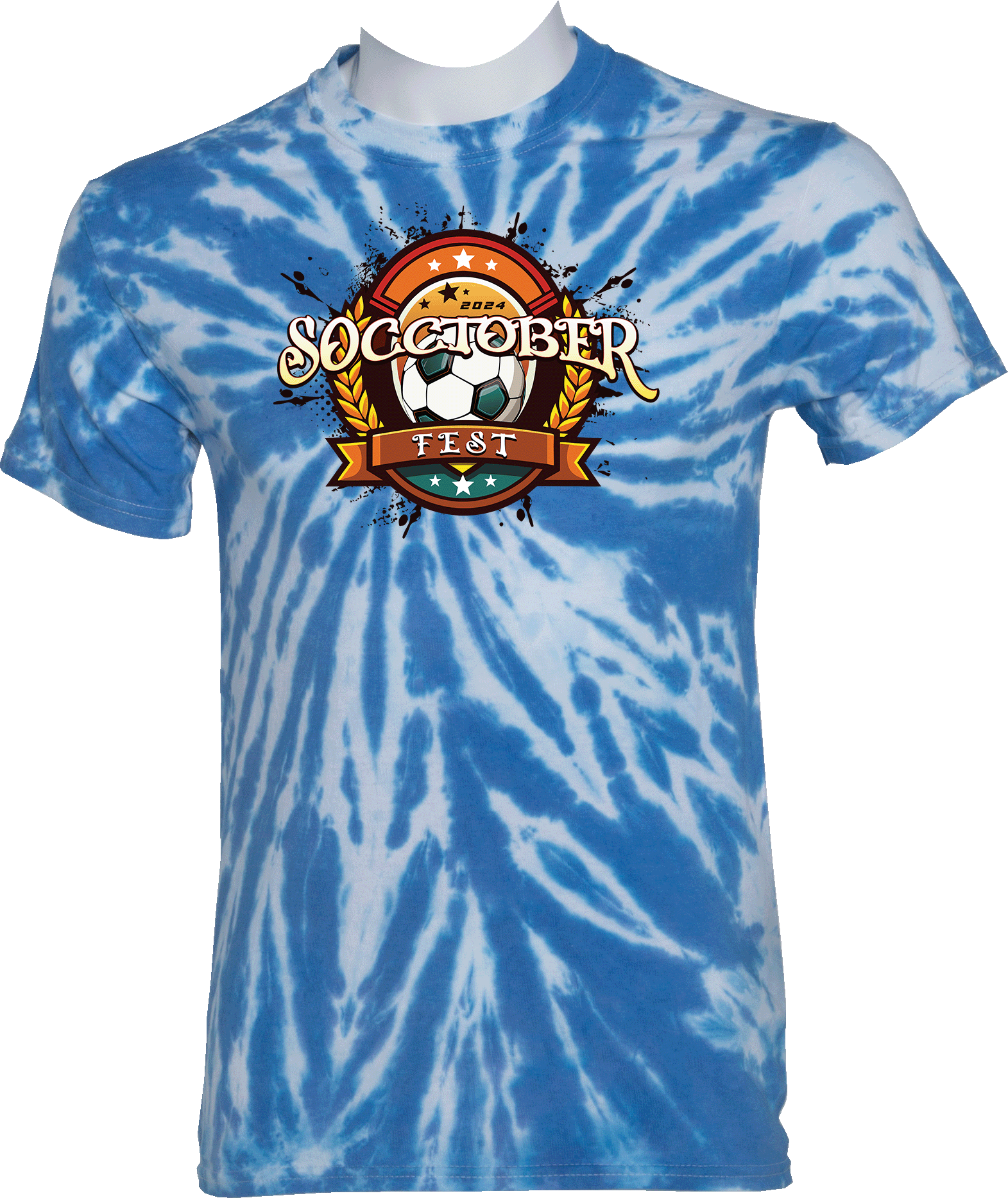 Tie-Dye Short Sleeves - 2024 Socctoberfest