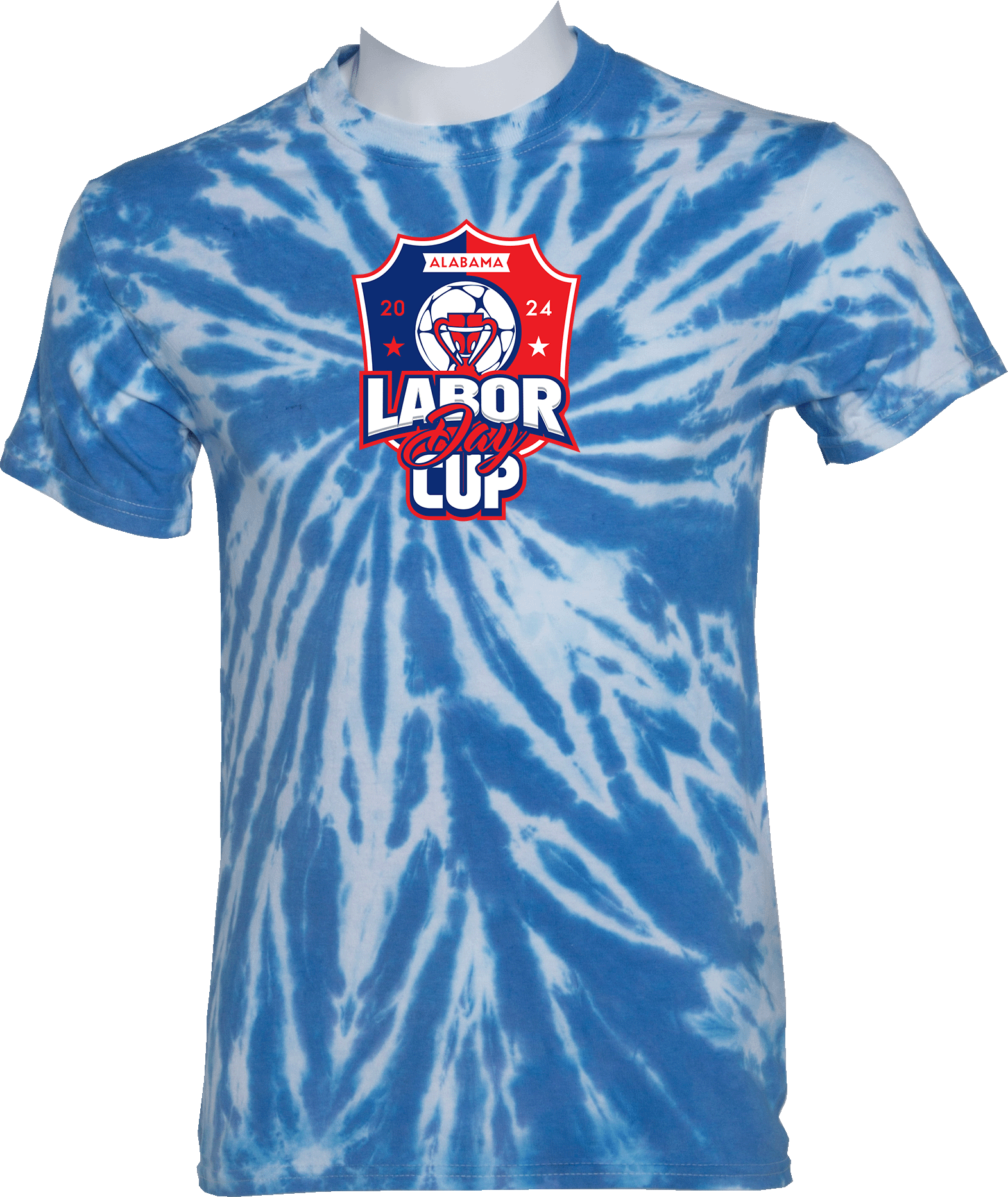 Tie-Dye Short Sleeves - 2024 Alabama Labor Day Cup