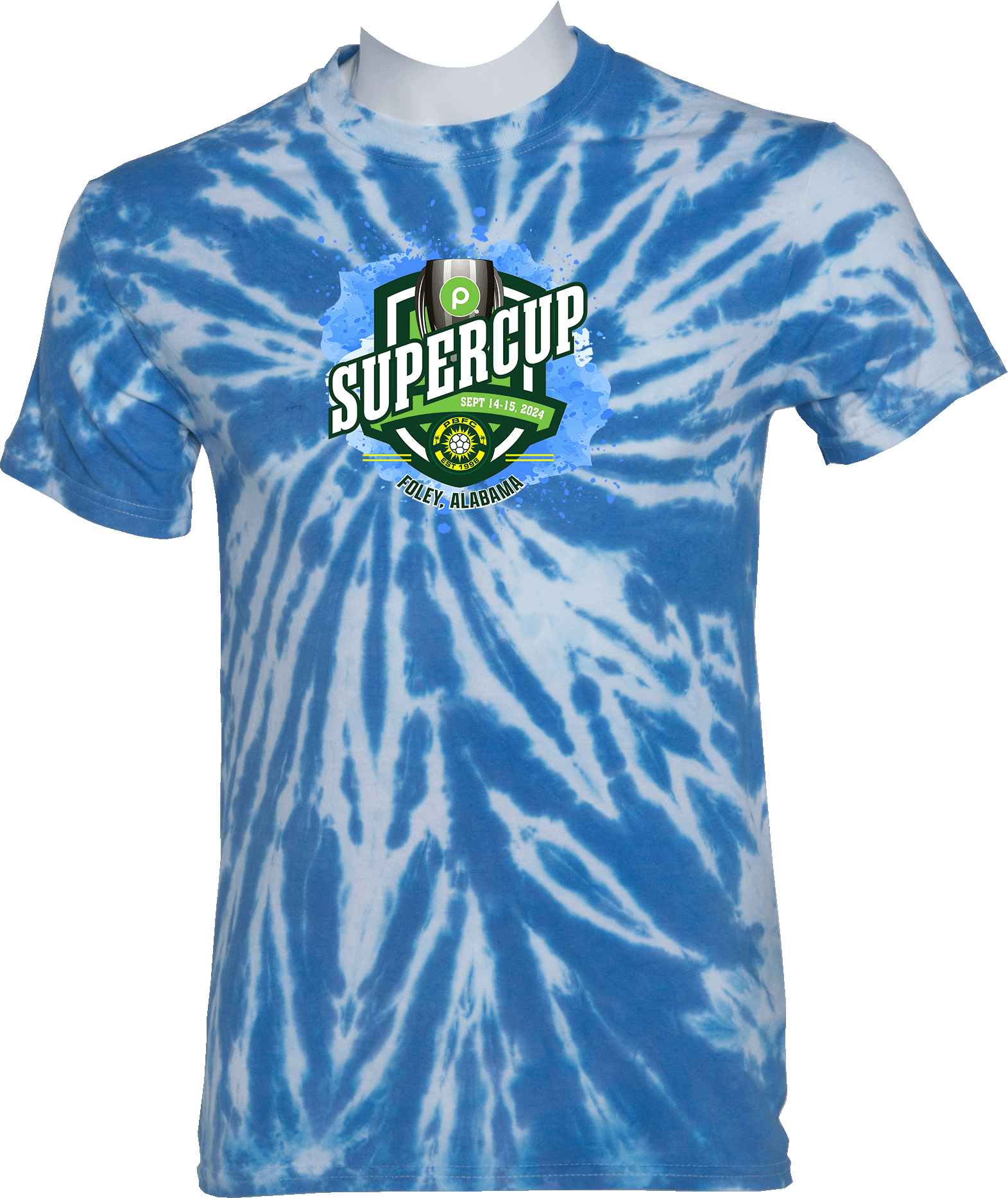 Tie-Dye Short Sleeves - 2024 Publix SuperCup (Boys)