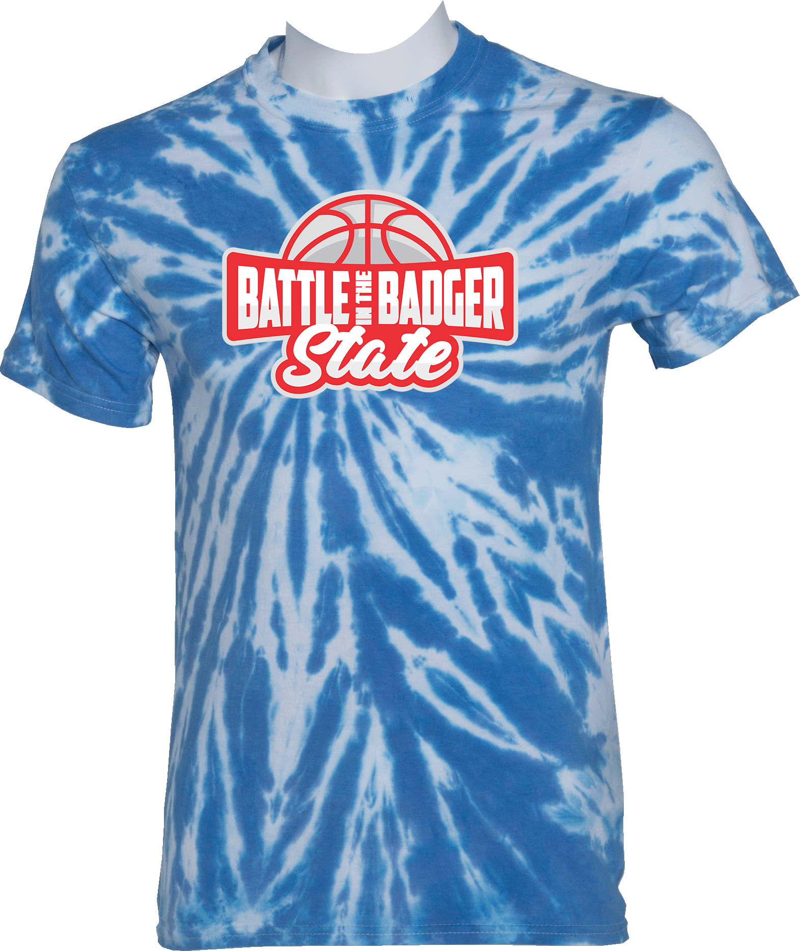 Tie-Dye Short Sleeves - 2024 Battle In The Badger State