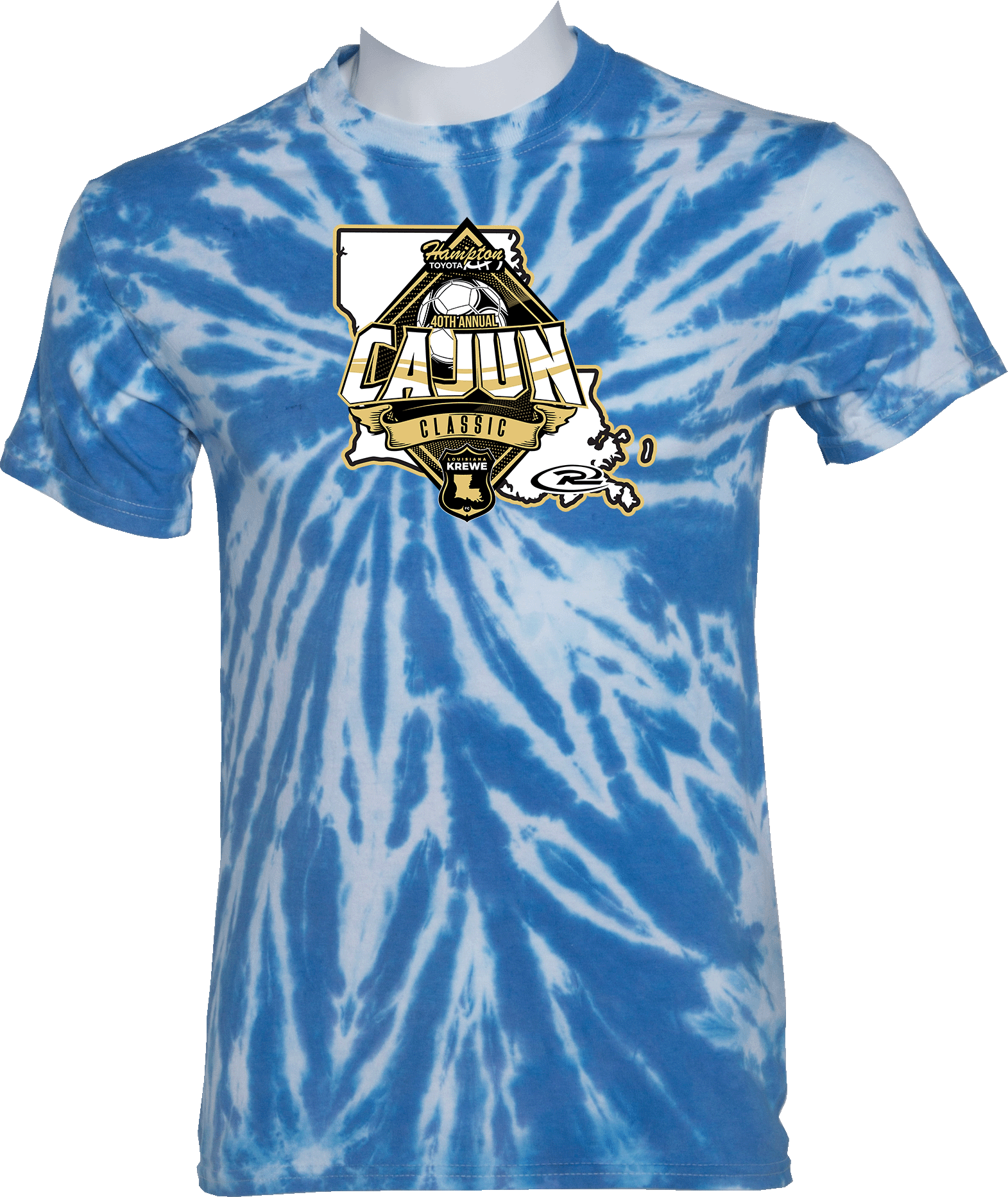 Tie-Dye Short Sleeves - 2024 40th Annual Cajun Classic