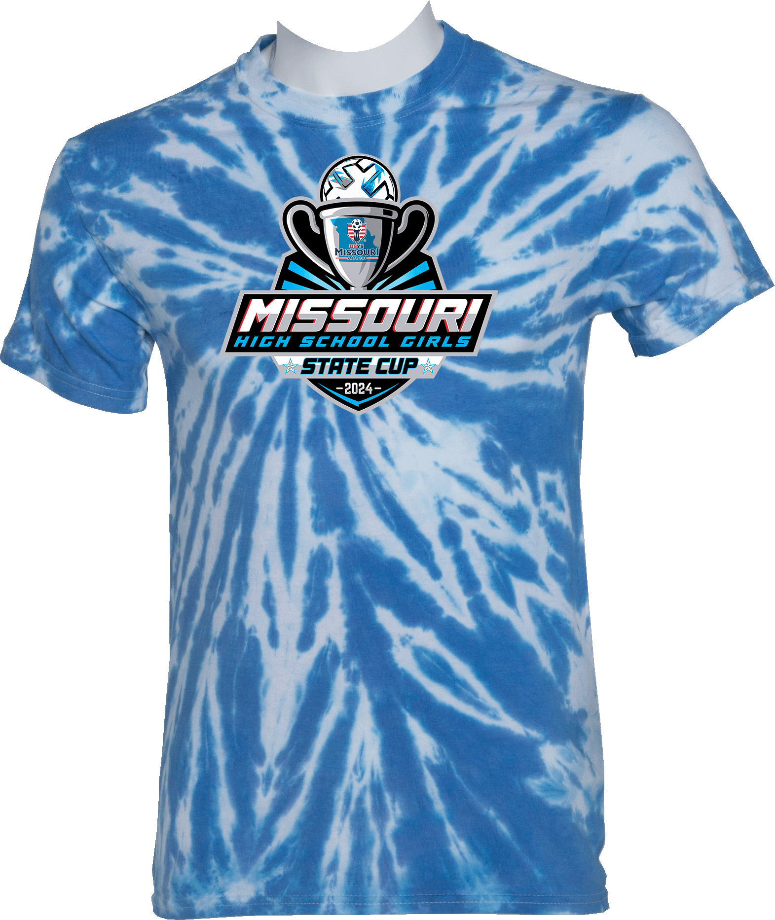 Tie-Dye Short Sleeves - 2024 USYS High School Girls State Cup