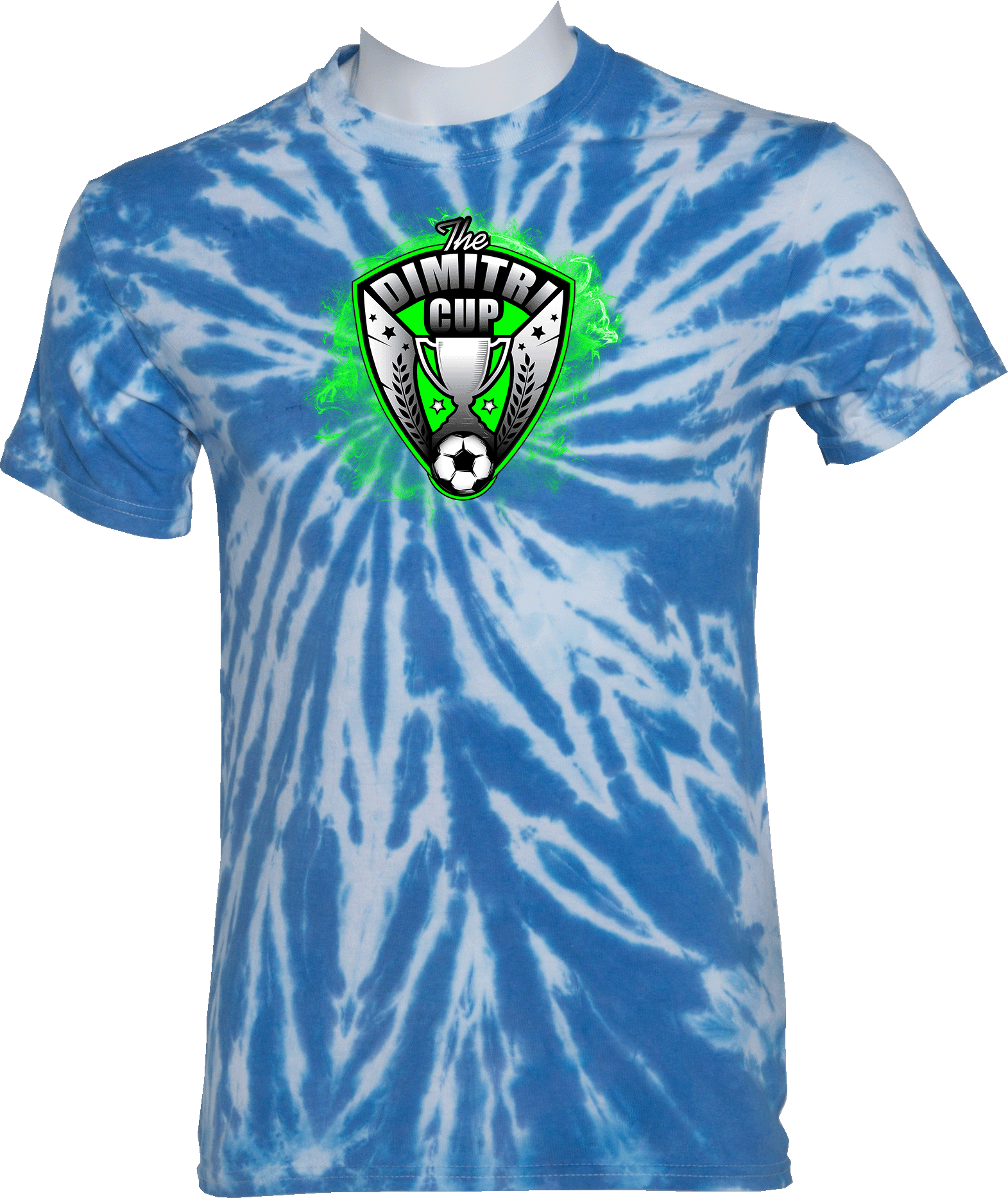 Tie-Dye Short Sleeves - 2025 The Dimitri Cup - Smoke