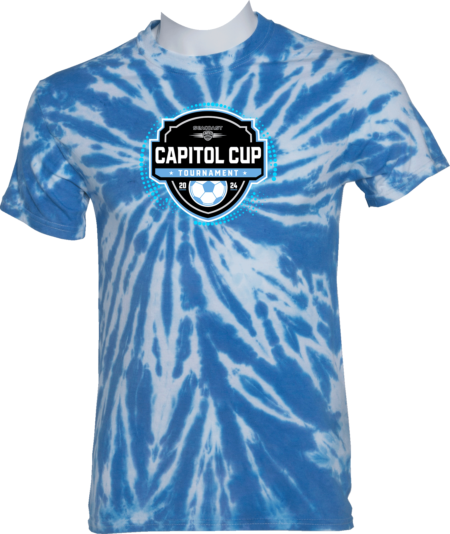 Tie-Dye Short Sleeves - 2024 Seacoast Capitol Cup Tournament