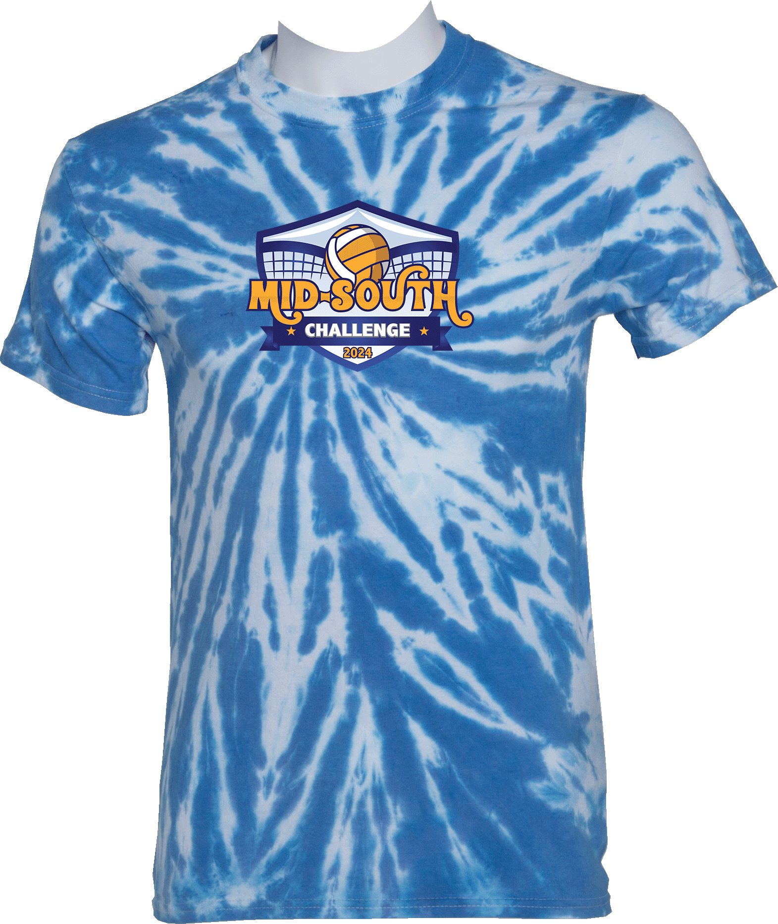 Tie-Dye Short Sleeves - 2024 Mid-South Challenge