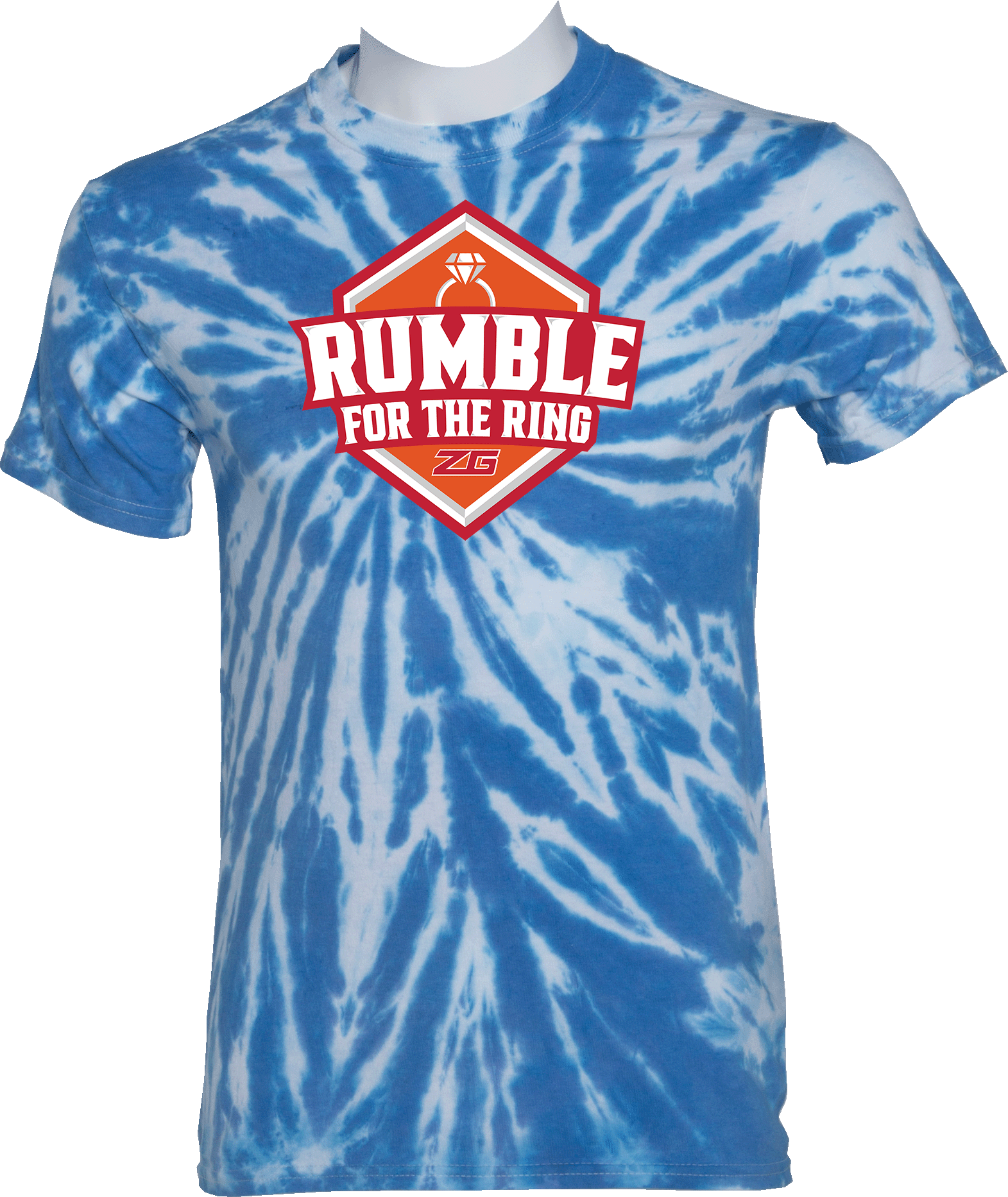 Tie-Dye Short Sleeves - 2024 Zero Gravity Rumble for the Ring (NY)