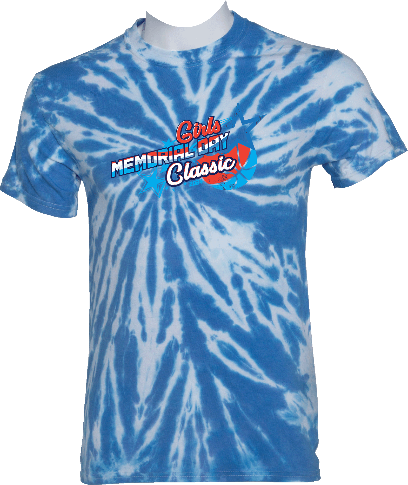 Tie-Dye Short Sleeves - 2024 Girls Memorial Day Classic