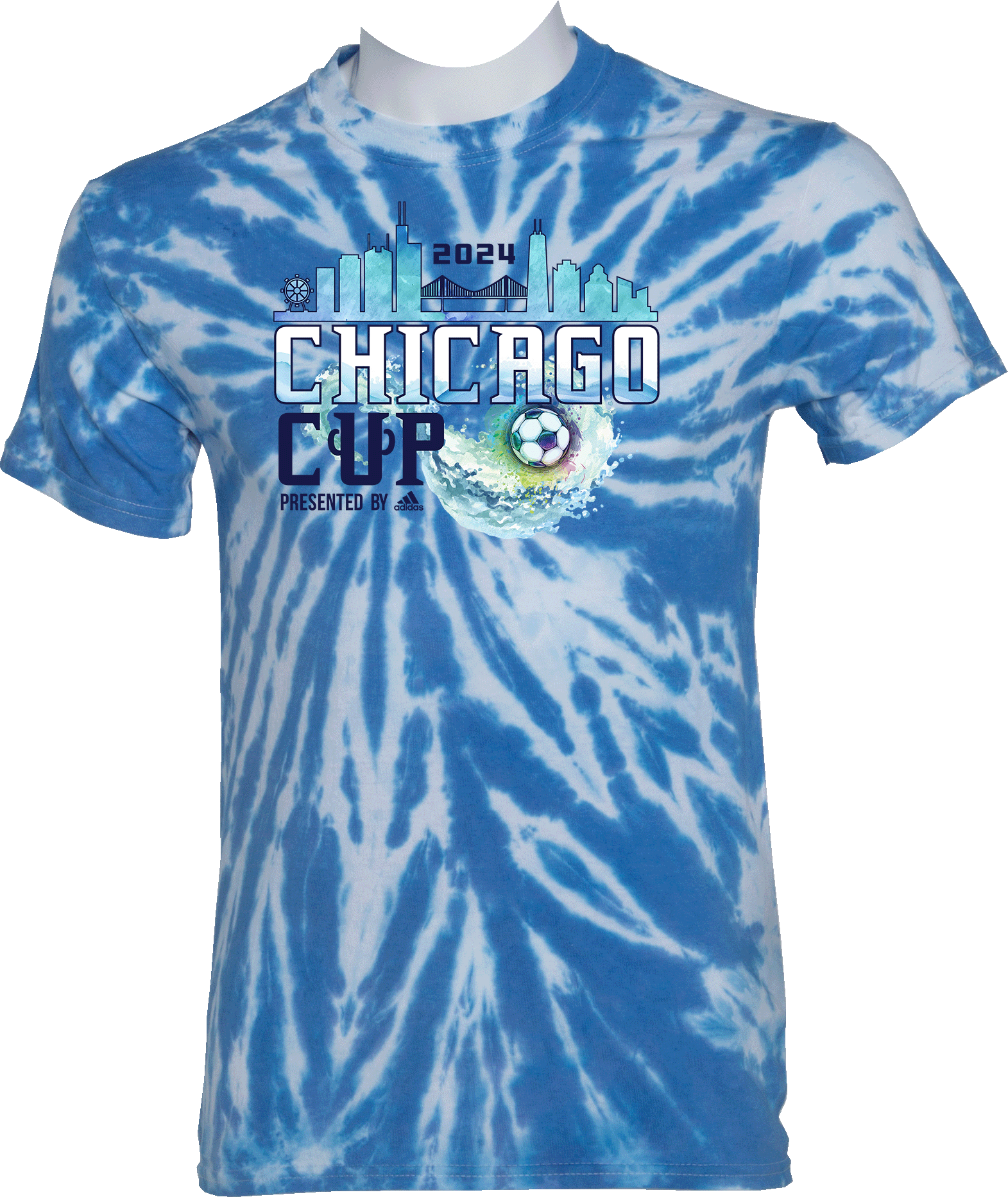 Tie-Dye Short Sleeves - 2024 Chicago Cup