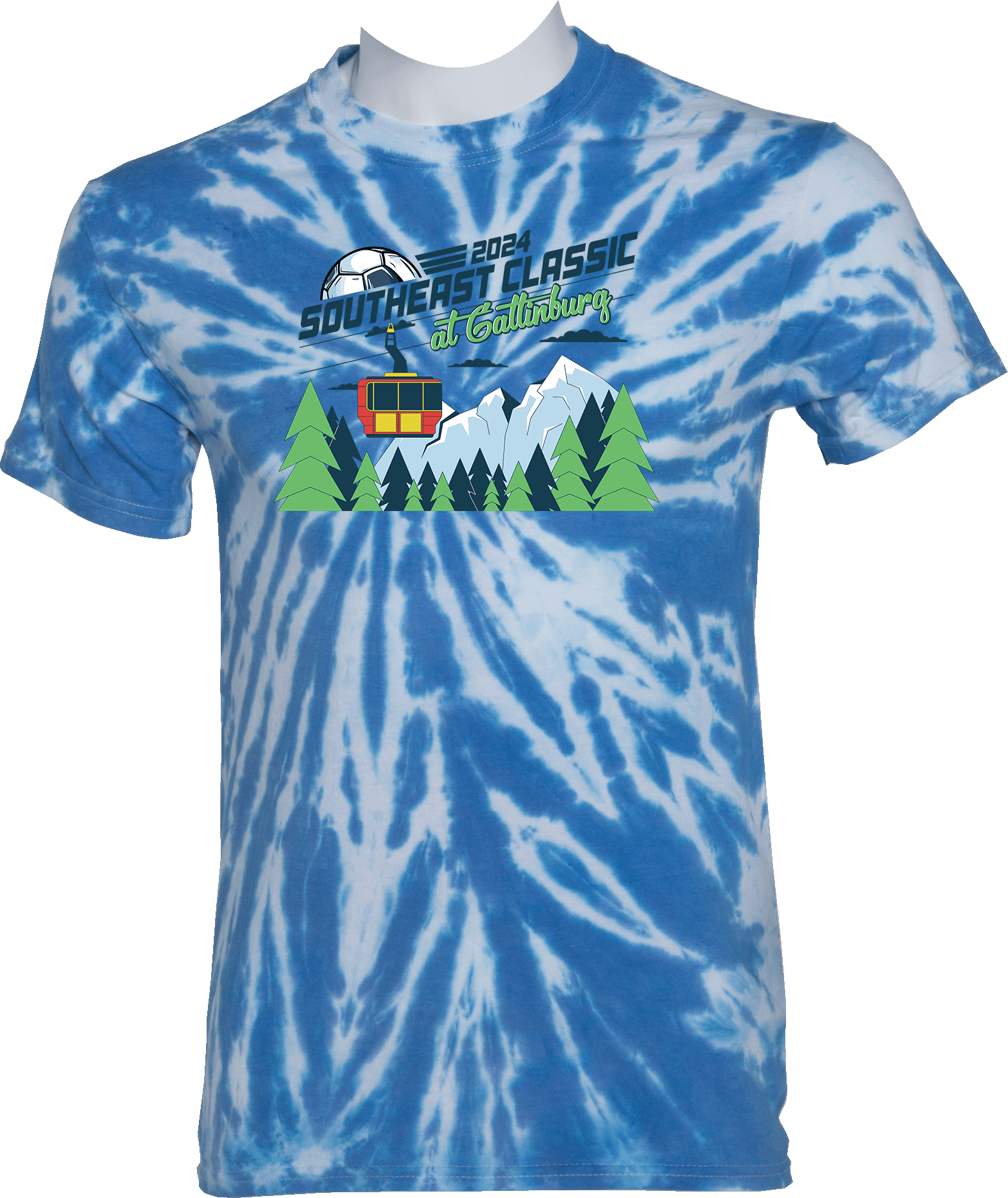 Tie-Dye Short Sleeves - 2024 Southeast Classic At Gatlinburg