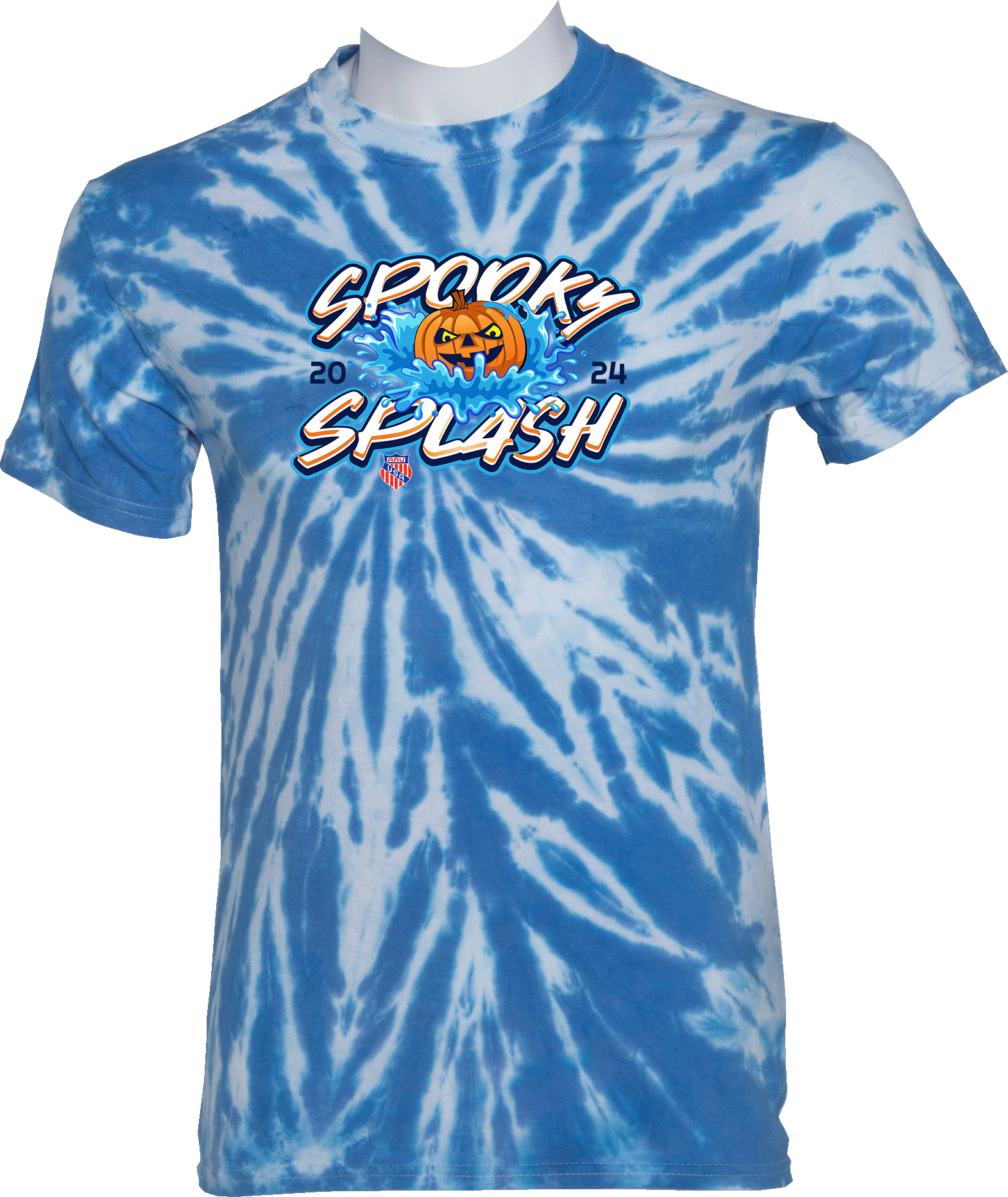 Tie-Dye Short Sleeves - 2024 AAU Spooky Splash