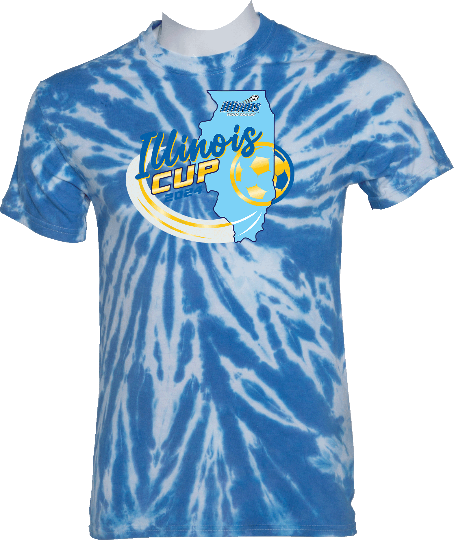 Tie-Dye Short Sleeves - 2024 Illinois Cup Fall