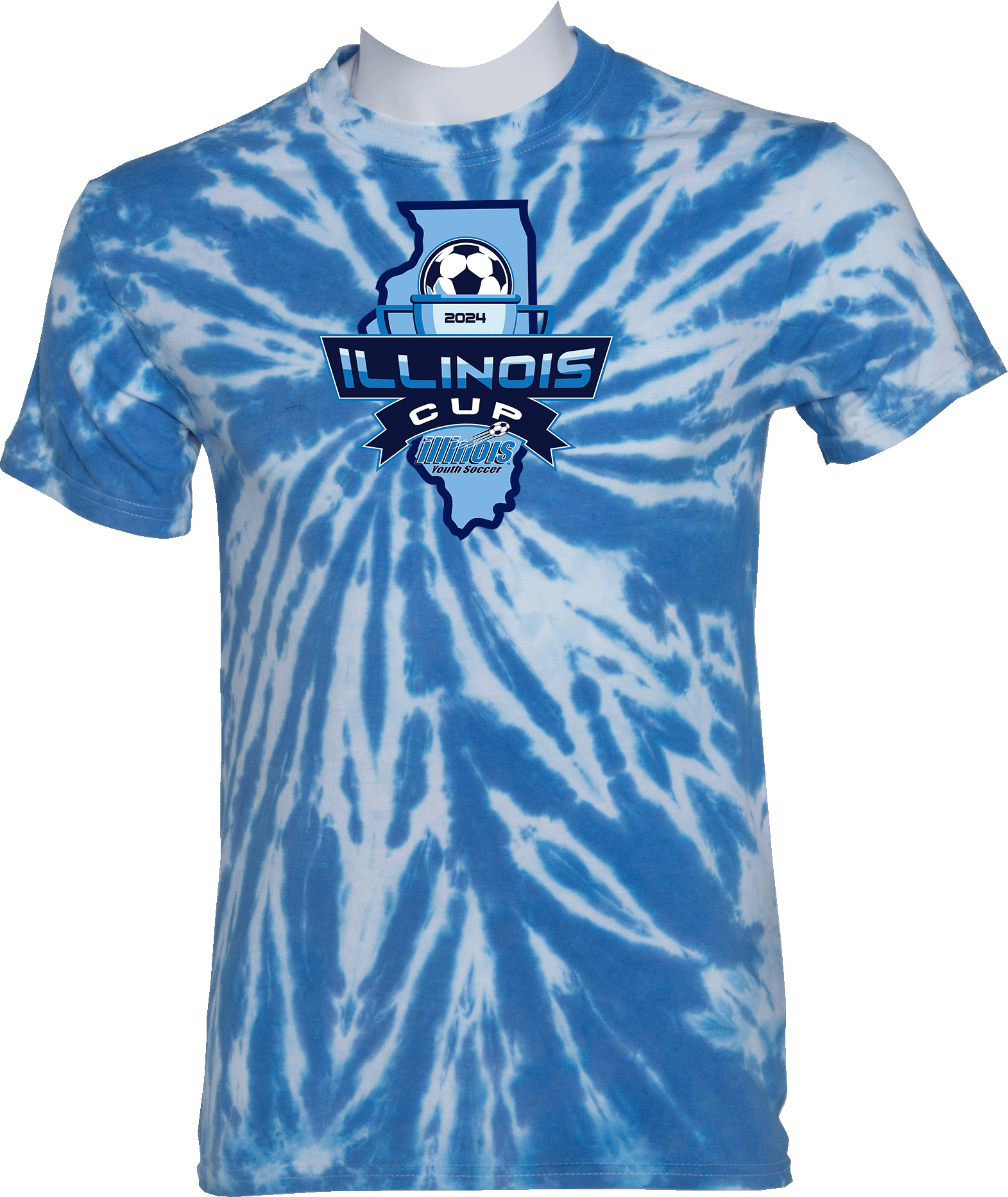 Tie-Dye Short Sleeves - 2024 USYS Illinois Cup