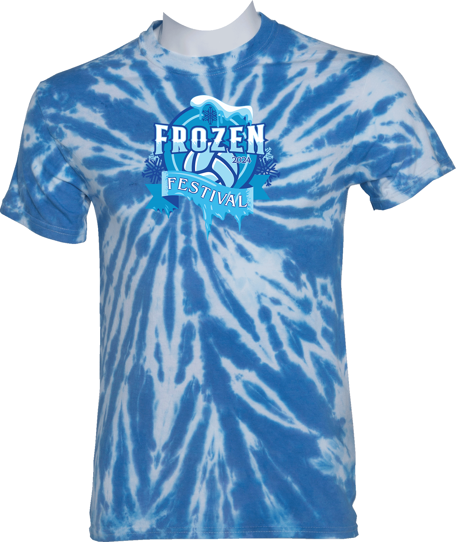 Tie-Dye Short Sleeves - 2024 Frozen Festival