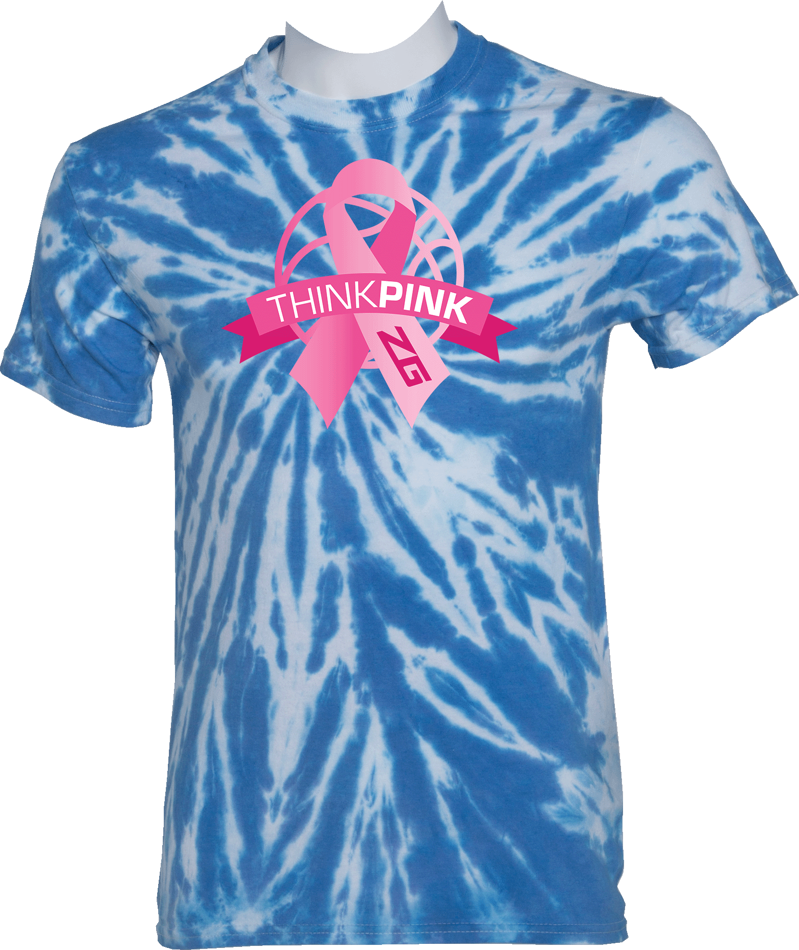 Tie-Dye Short Sleeves - 2024 Zero Gravity Think Pink Challenge