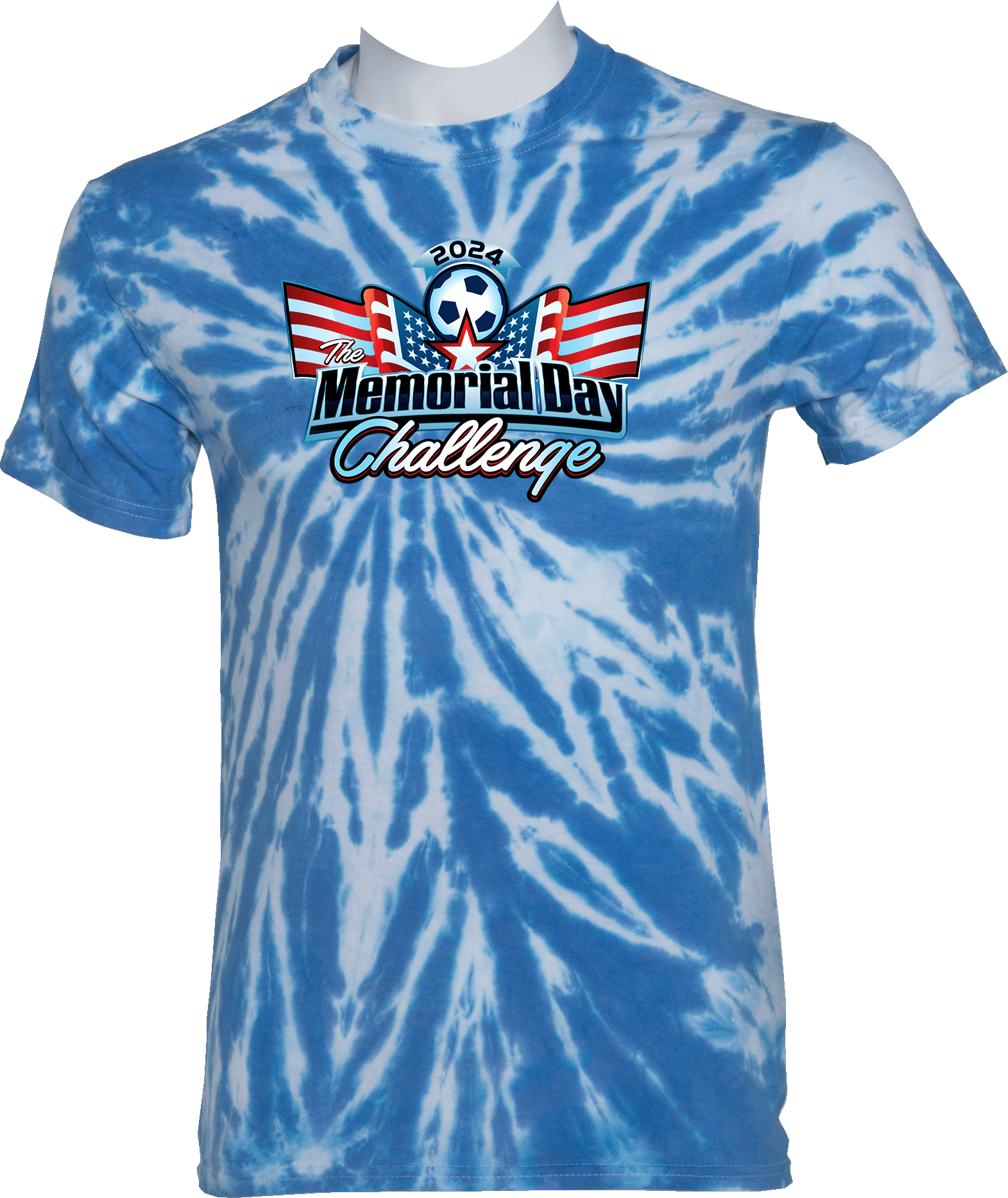 Tie-Dye Short Sleeves - 2024 The Memorial Day Challenge