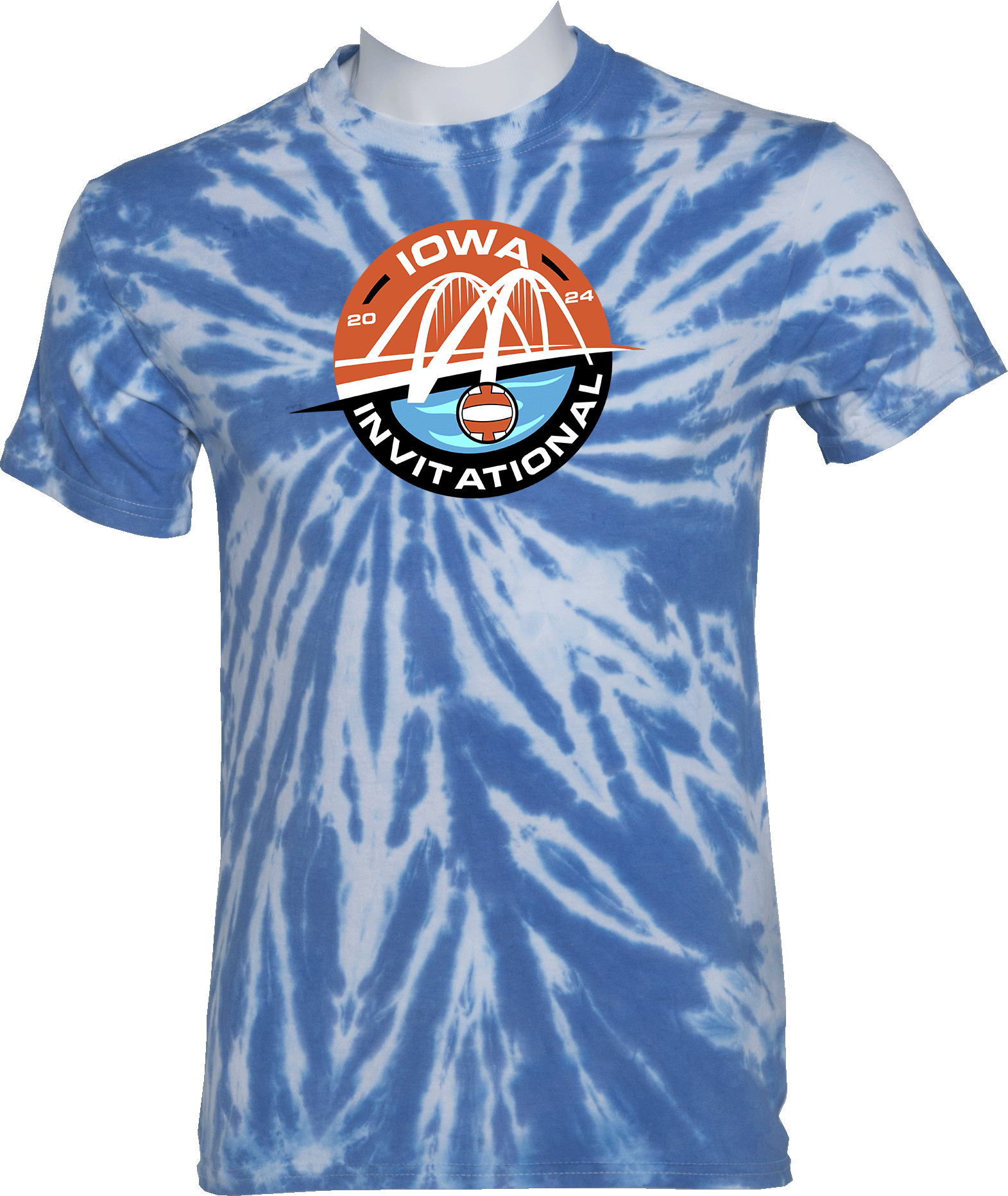 Tie-Dye Short Sleeves - 2024 Iowa Invitational