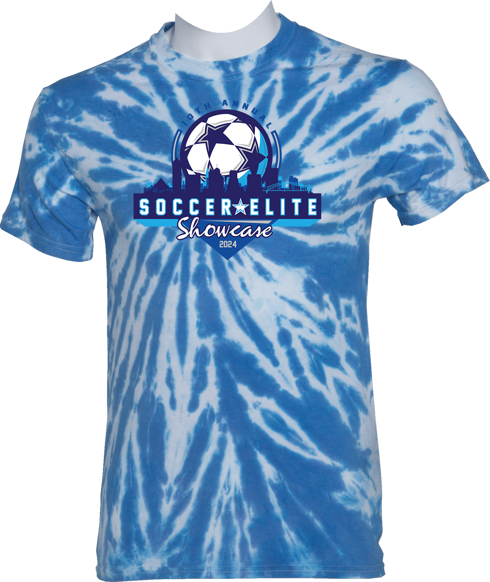 Tie-Dye Short Sleeves - 2024 10th Annual Soccer Elite Showcase
