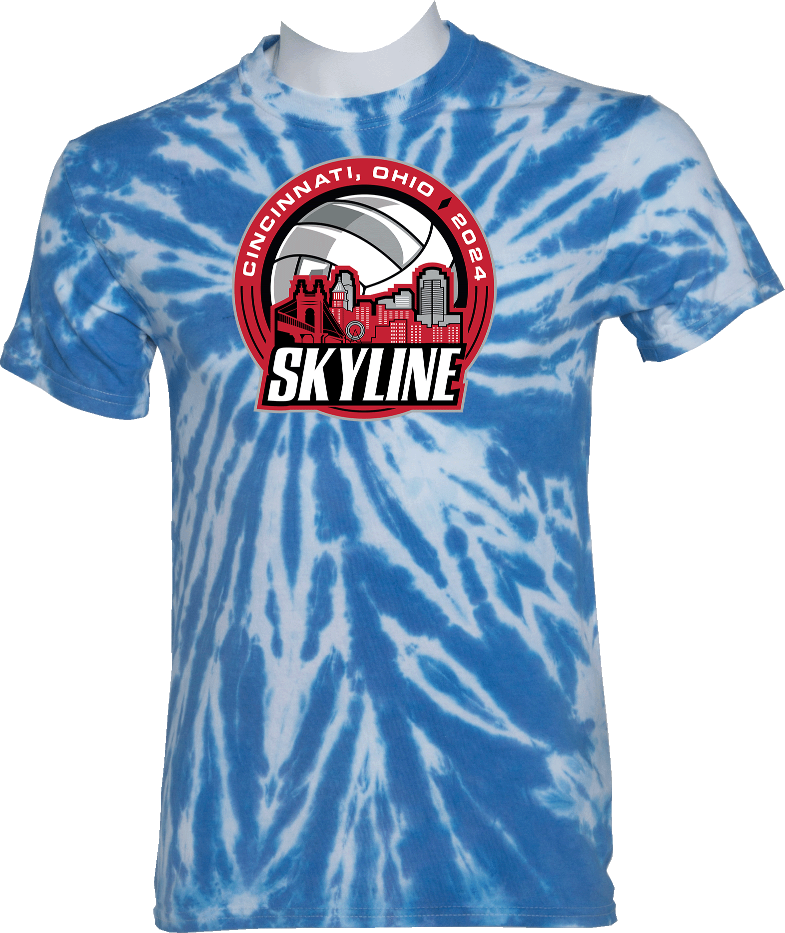 Tie-Dye Short Sleeves - 2024 Skyline