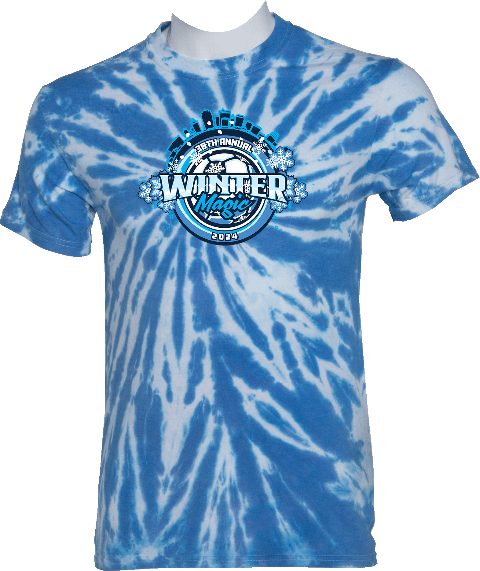 Tie-Dye Short Sleeves - 2024 Winter Magic