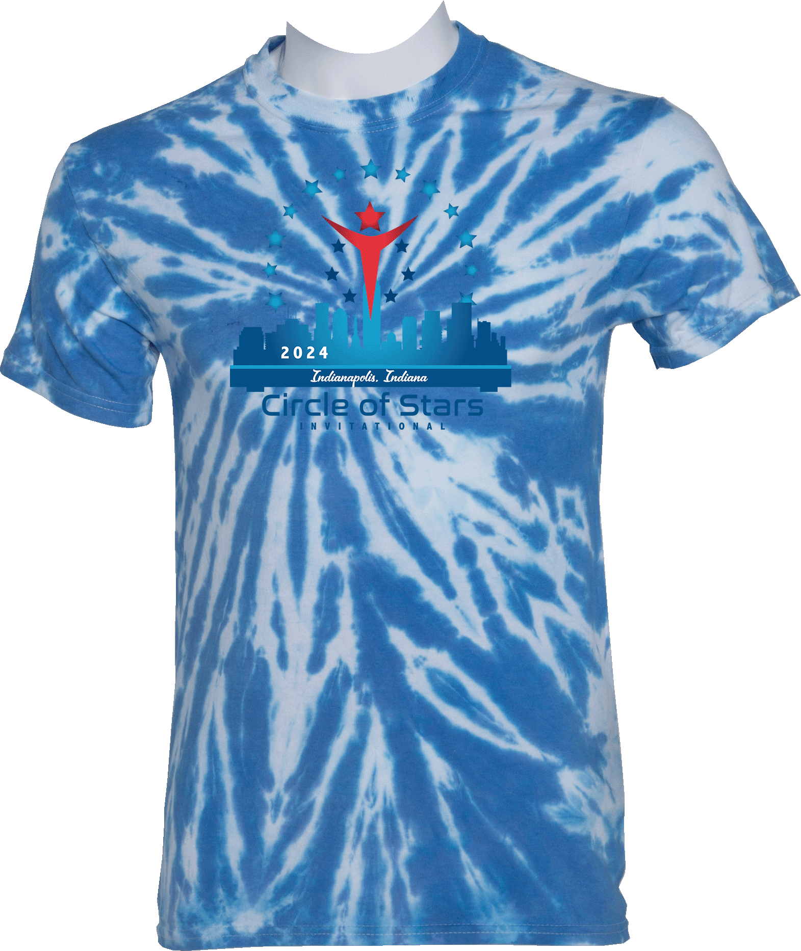 Tie-Dye Short Sleeves - 2024 Circle Of Stars Invitational