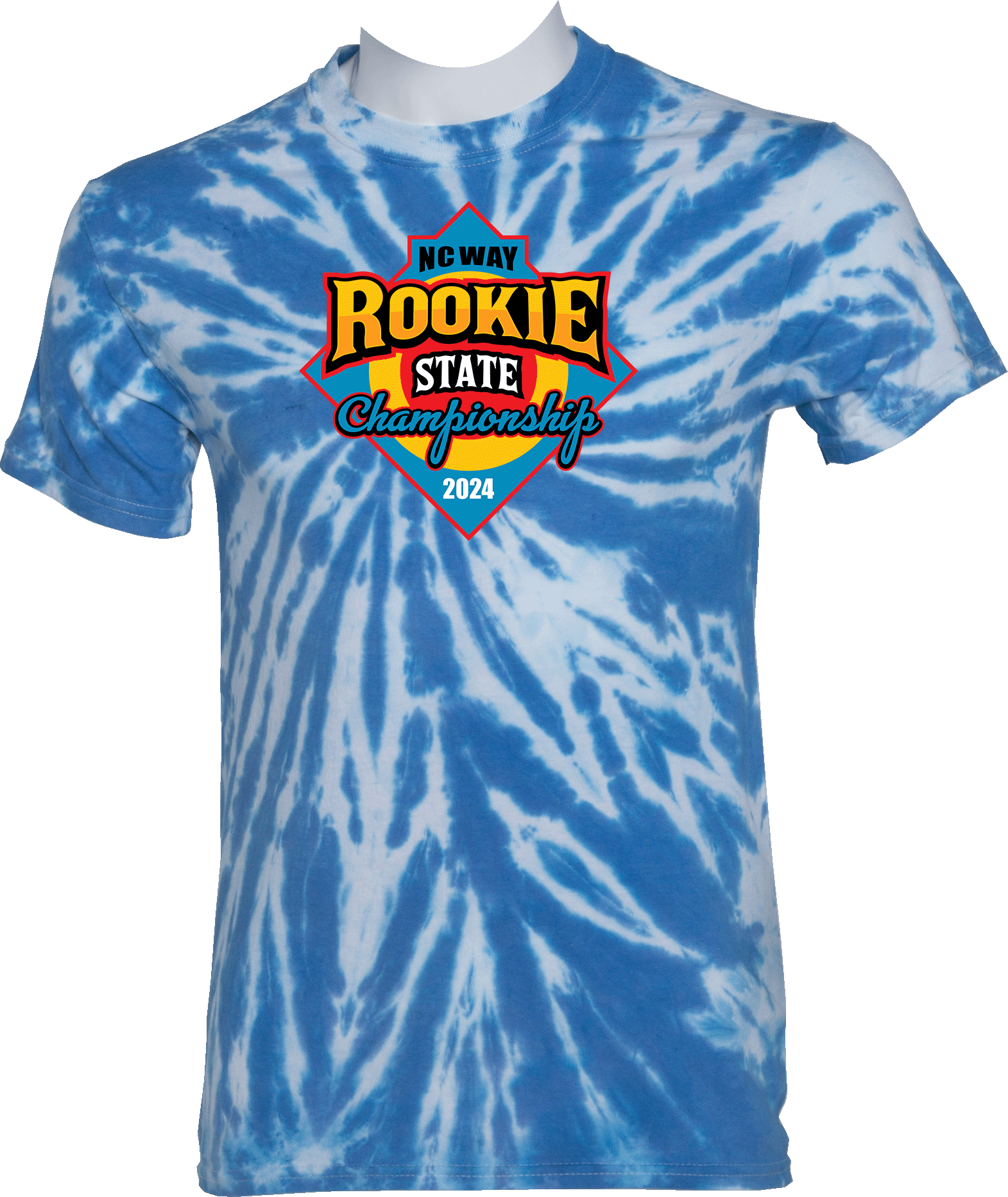 Tie-Dye Short Sleeves - 2024 NCWAY Rookie State Championship