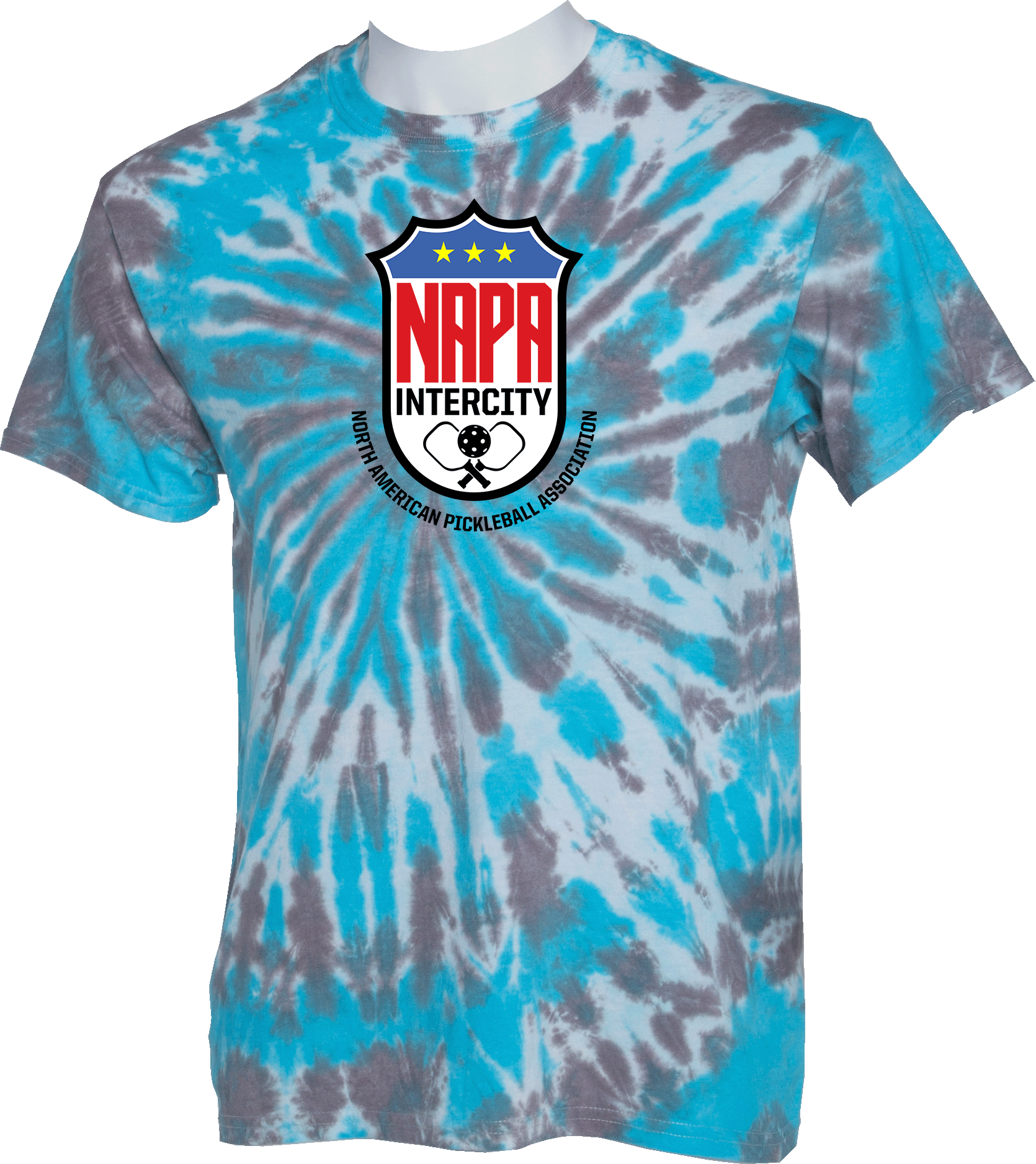 Tie-Dye Short Sleeves - 2024 35th Naba Intercity Basketball and Volleyball Tournament Pickleball