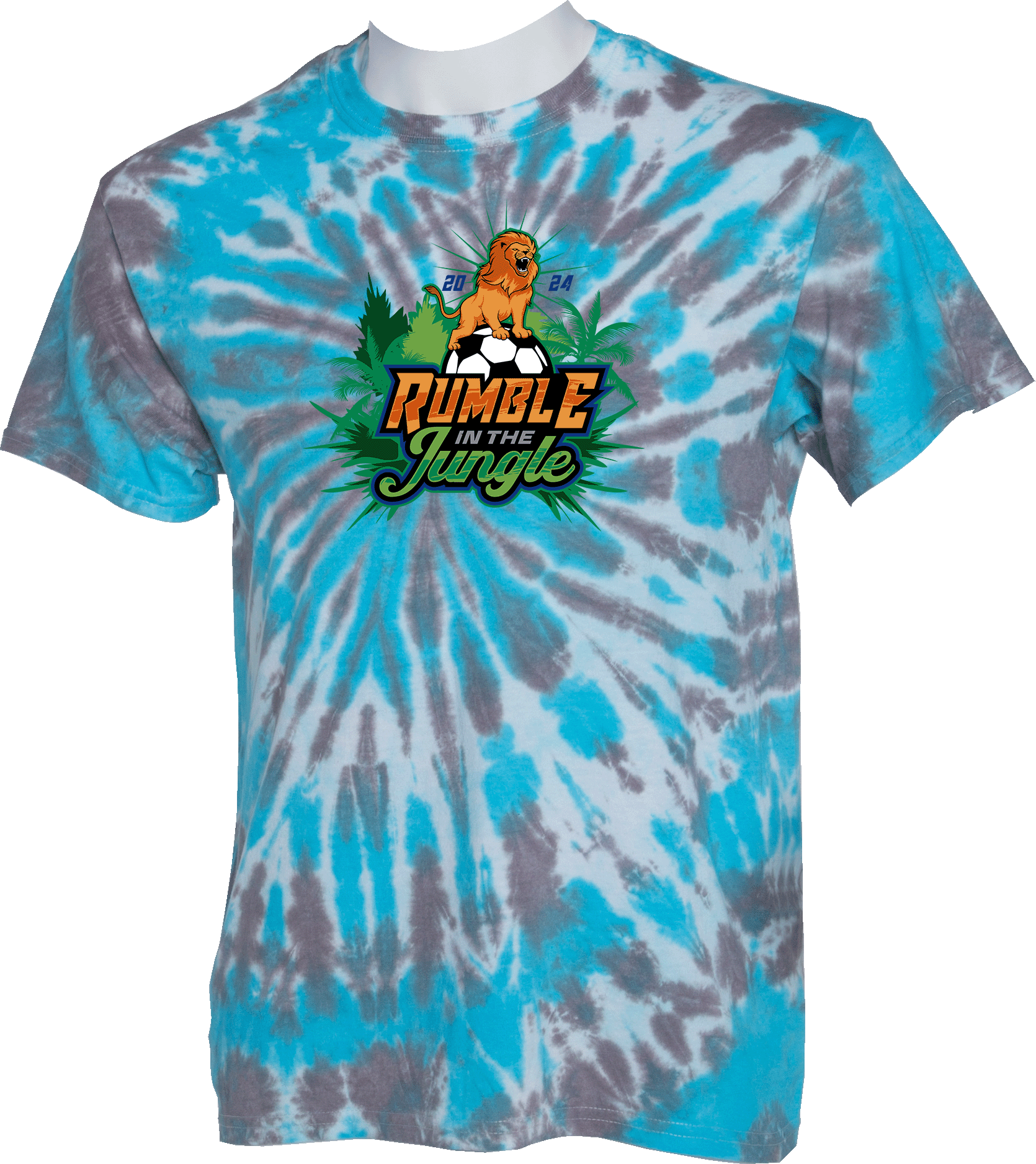 Tie-Dye Short Sleeves - 2024 Rumble In The Jungle