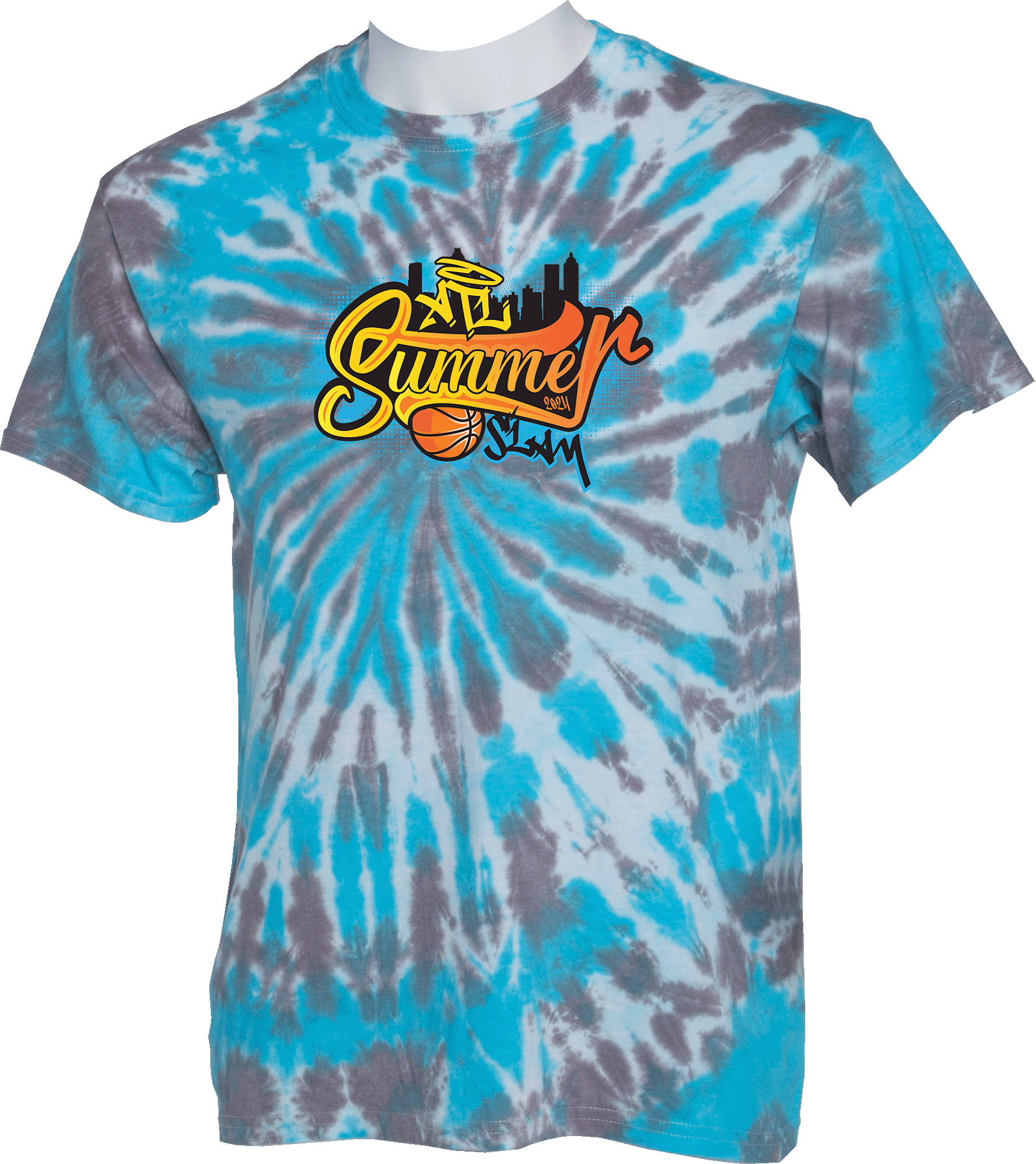 Tie-Dye Short Sleeves - 2024 ATL Summer Slam