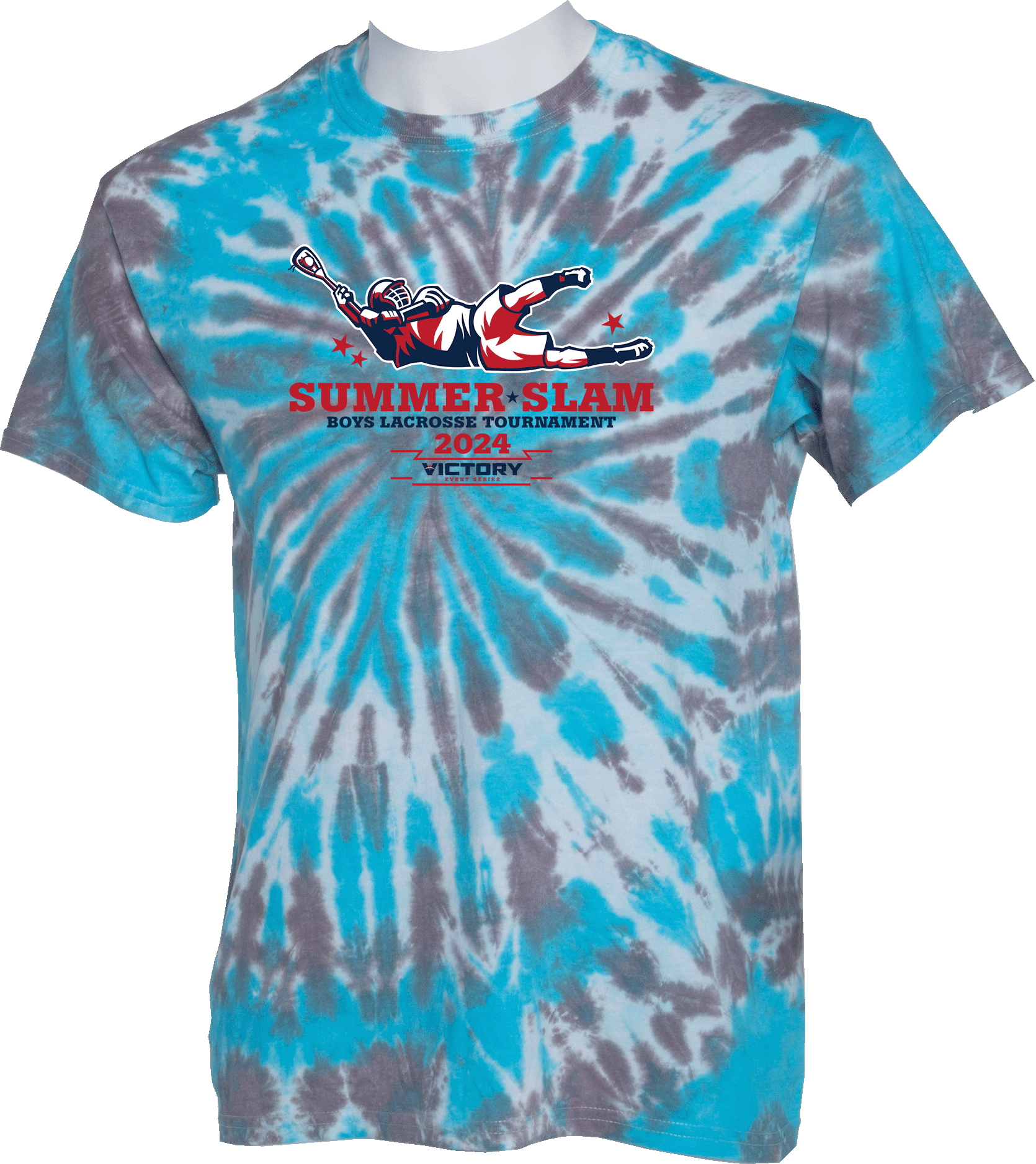 Tie-Dye Short Sleeves - 2024 Boys Summer Slam