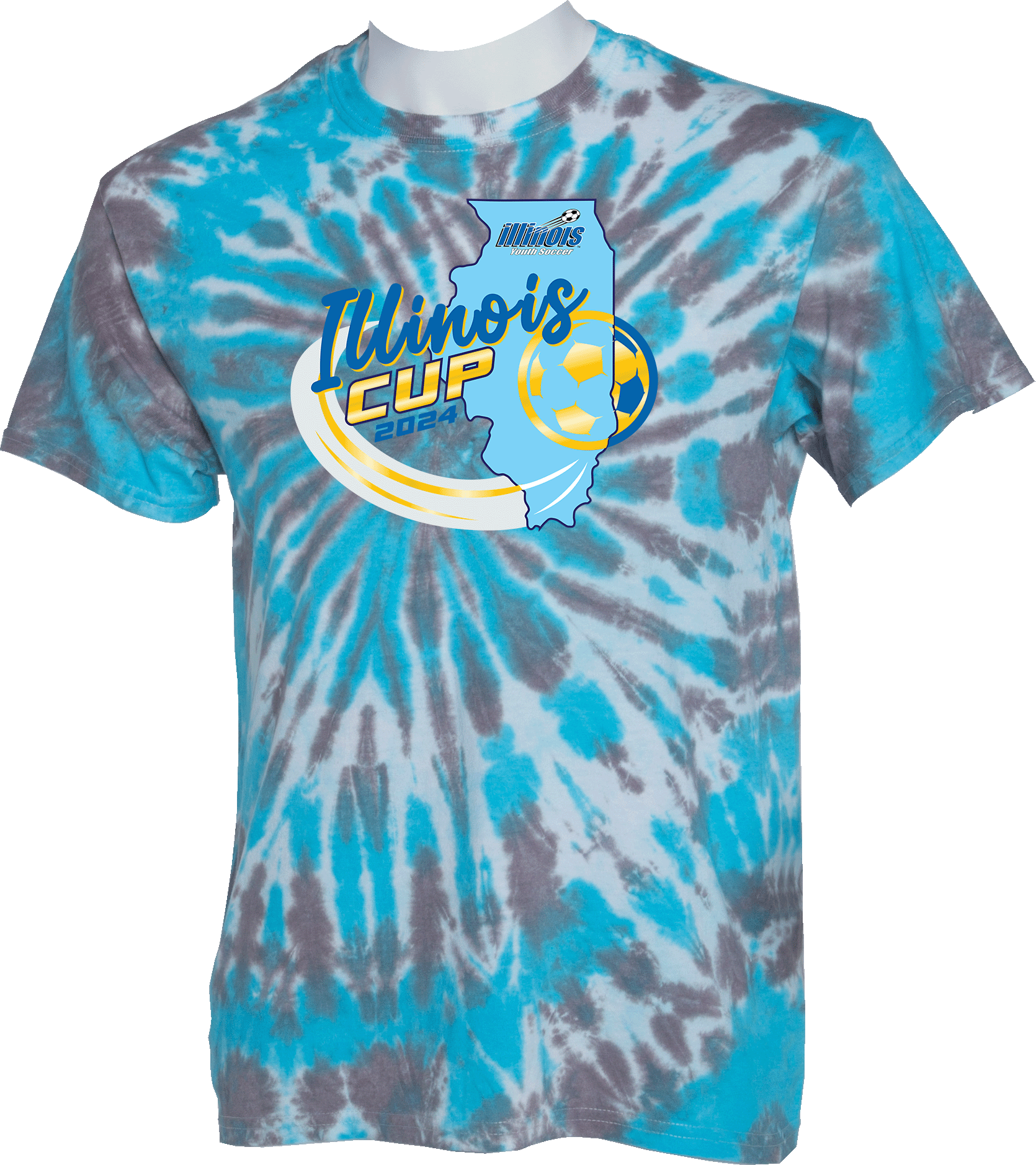 Tie-Dye Short Sleeves - 2024 Illinois Cup Fall