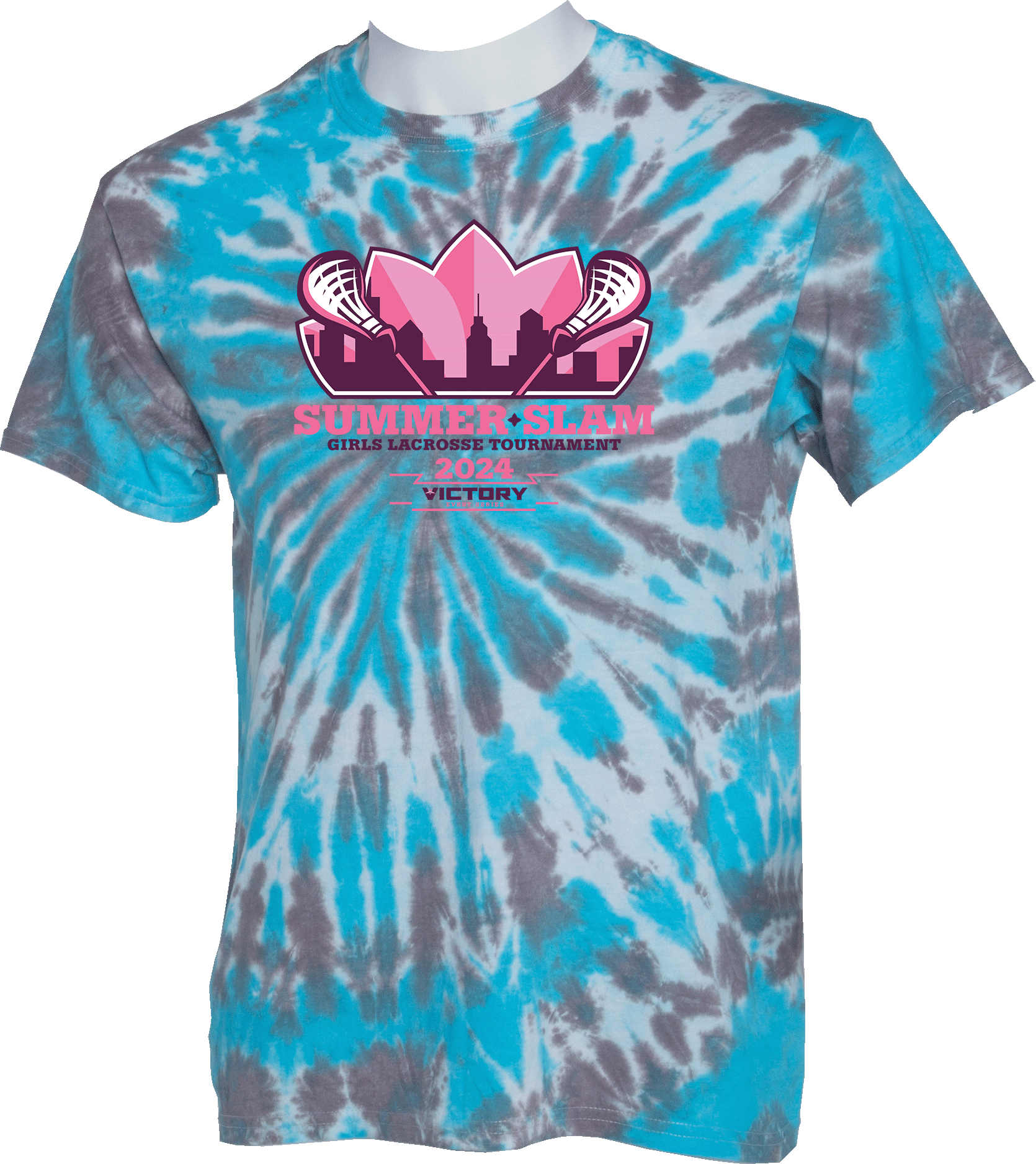 Tie-Dye Short Sleeves - 2024 Girls Summer Slam